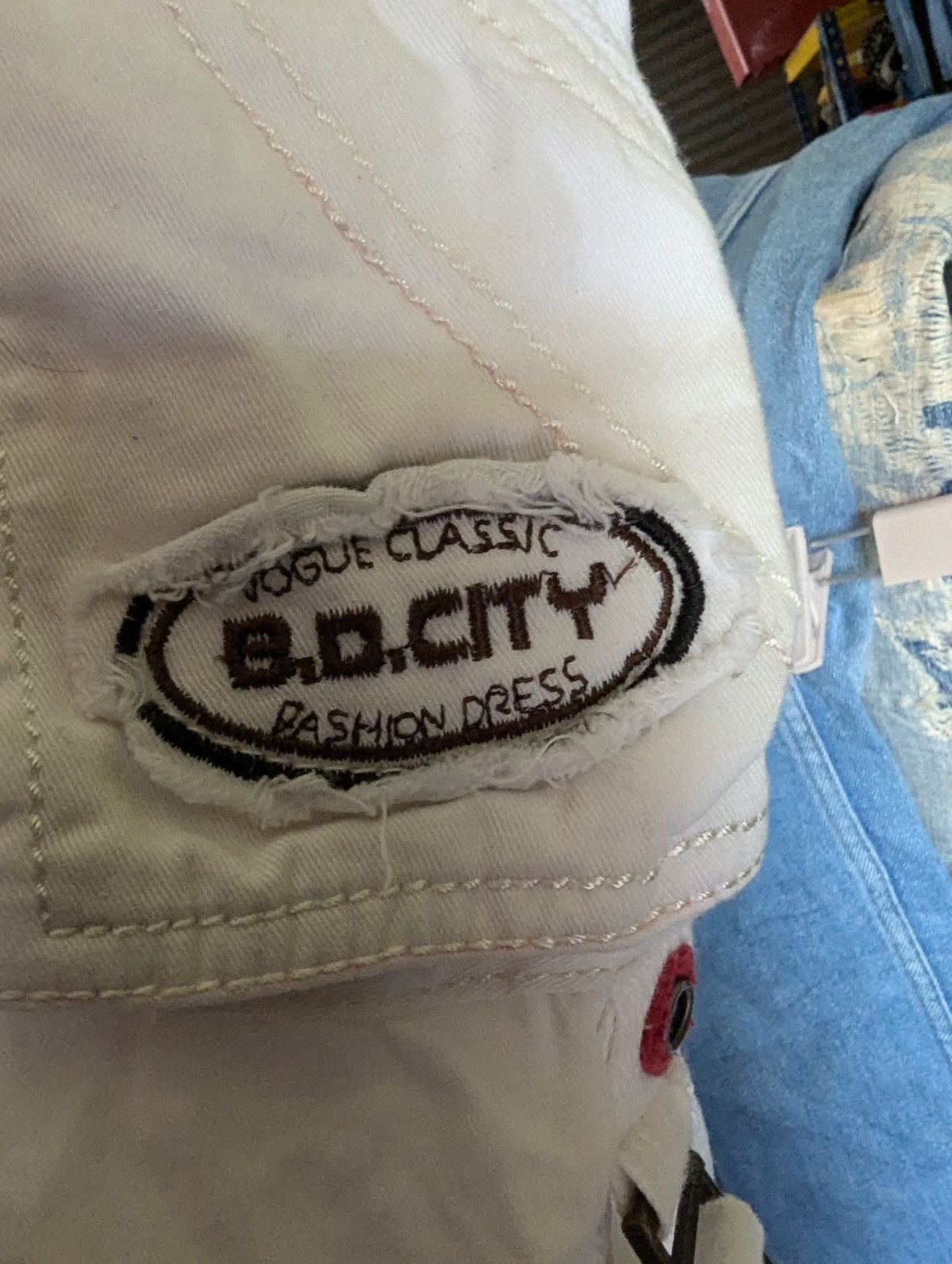 Japanese Brand × Voodoo Tactical White Men Cargo Trousers Pants B.D.City Vogue Classic Size US 36 / EU 52 - 9 Thumbnail