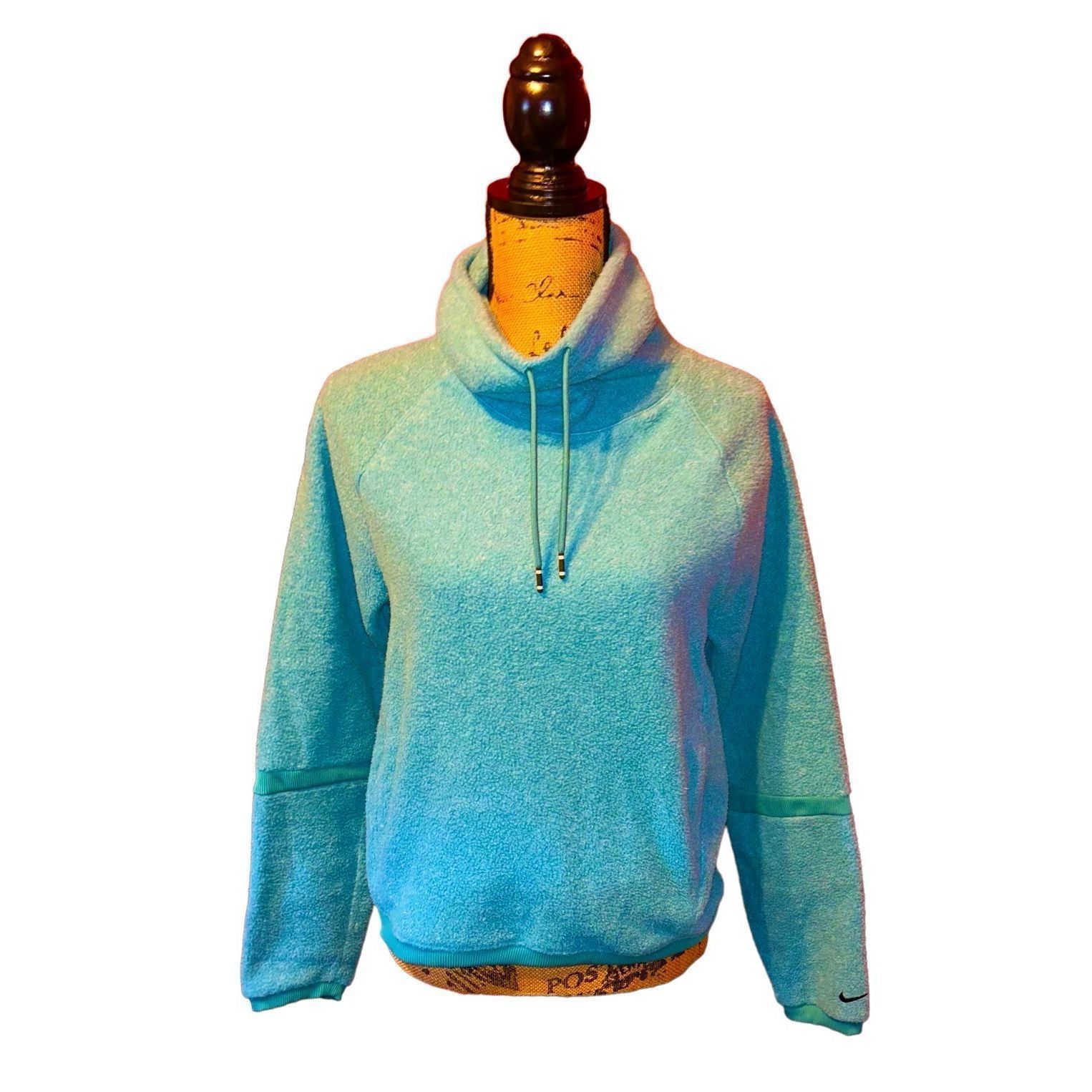 Nike NIKE Womens Teal Long Sleeve Turtle Neck Sweater Size: XS Size XS / US 0-2 / IT 36-38 - 3 Thumbnail