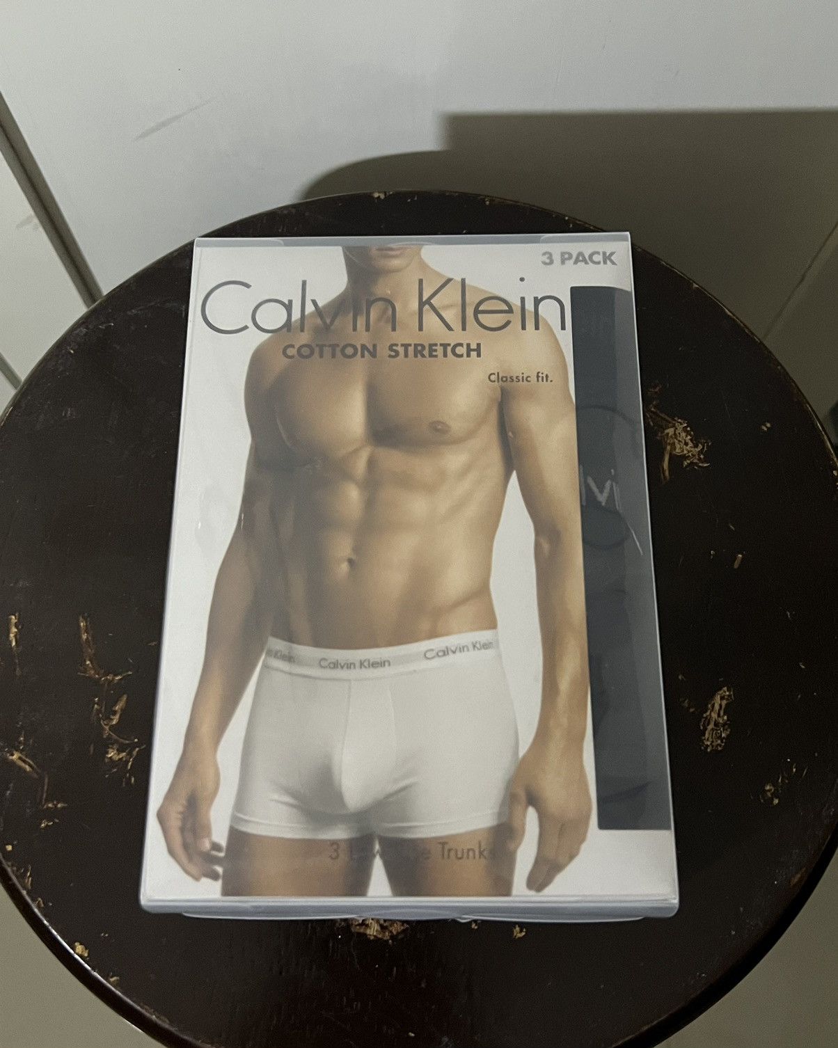 Calvin Klein Calvin Klein Cotton Stretch Low Rise Trunk Boxers 3-PACK Size ONE SIZE - 1 Thumbnail