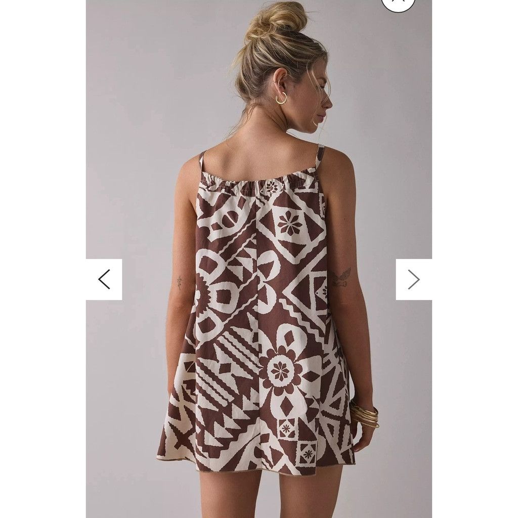 Urban Outfitters BDG Eva Tie-Front Mini Dress | NWT | Urban Outfitters Size S / US 4 / IT 40 - 4 Thumbnail