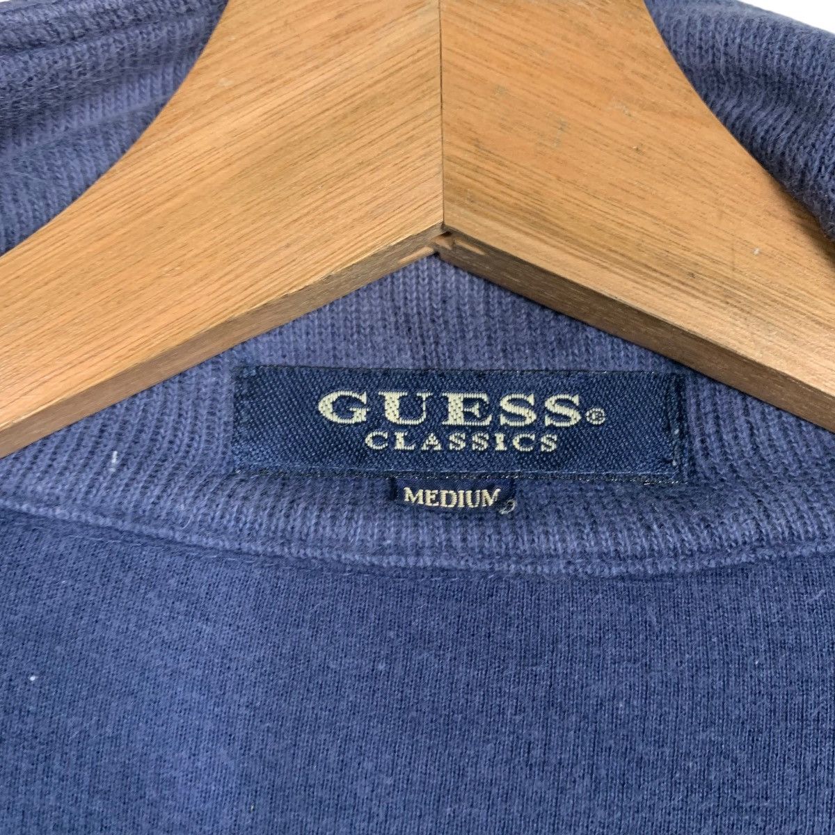 Guess GUESS CLASSIC Blue Sweater Jacket #1521-C68 Size US M / EU 48-50 / 2 - 15 Thumbnail