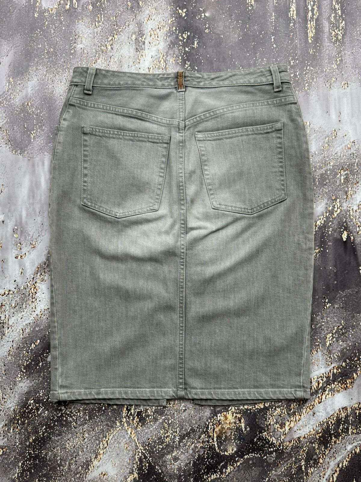 FCUK Fcuk Jeans Vintage Mini Skirt Size 28" / US 6 / IT 42 - 9 Thumbnail