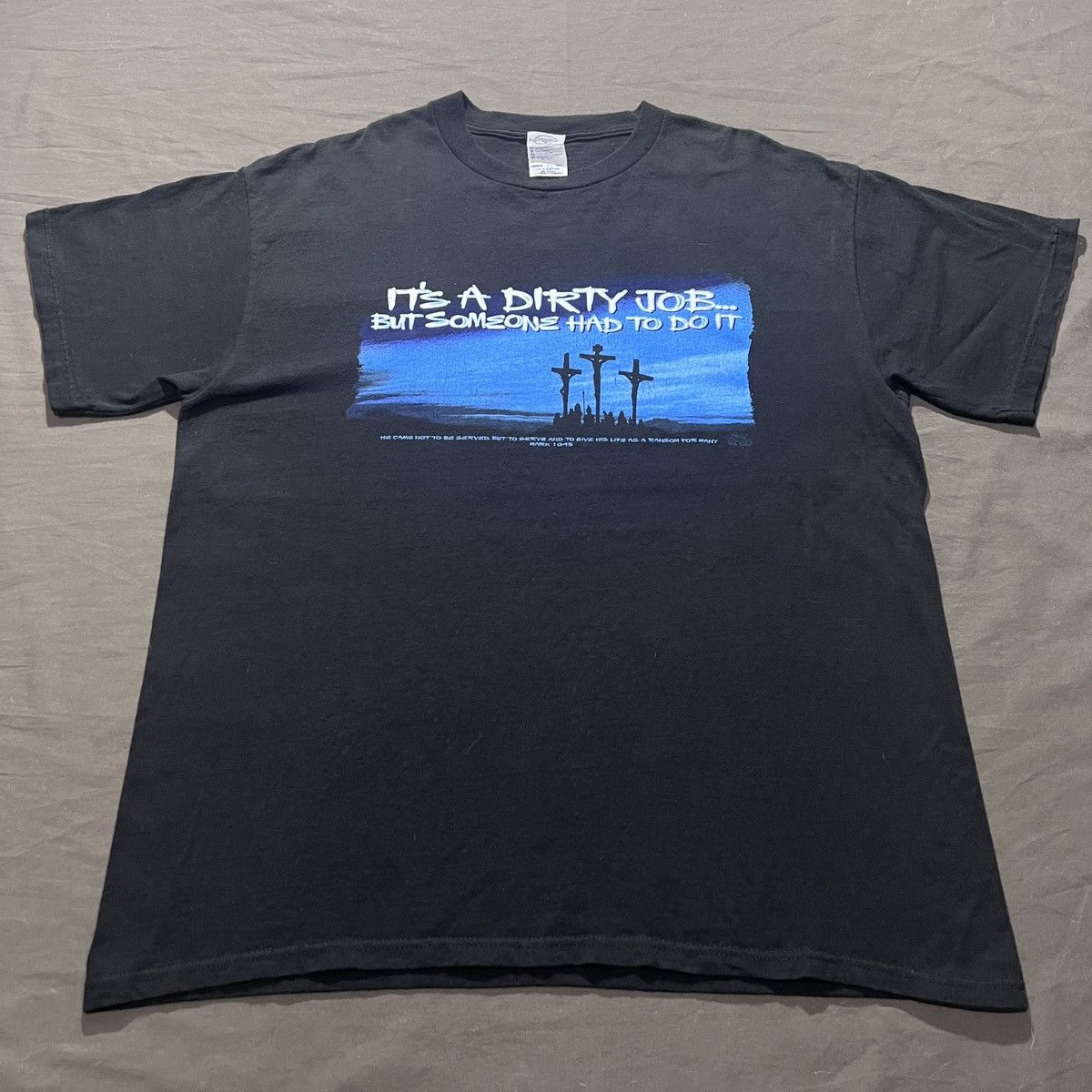 Vintage Vintage Y2K God Jesus Bible Holy Tee Living Epistles Size US L / EU 52-54 / 3 - 2 Thumbnail