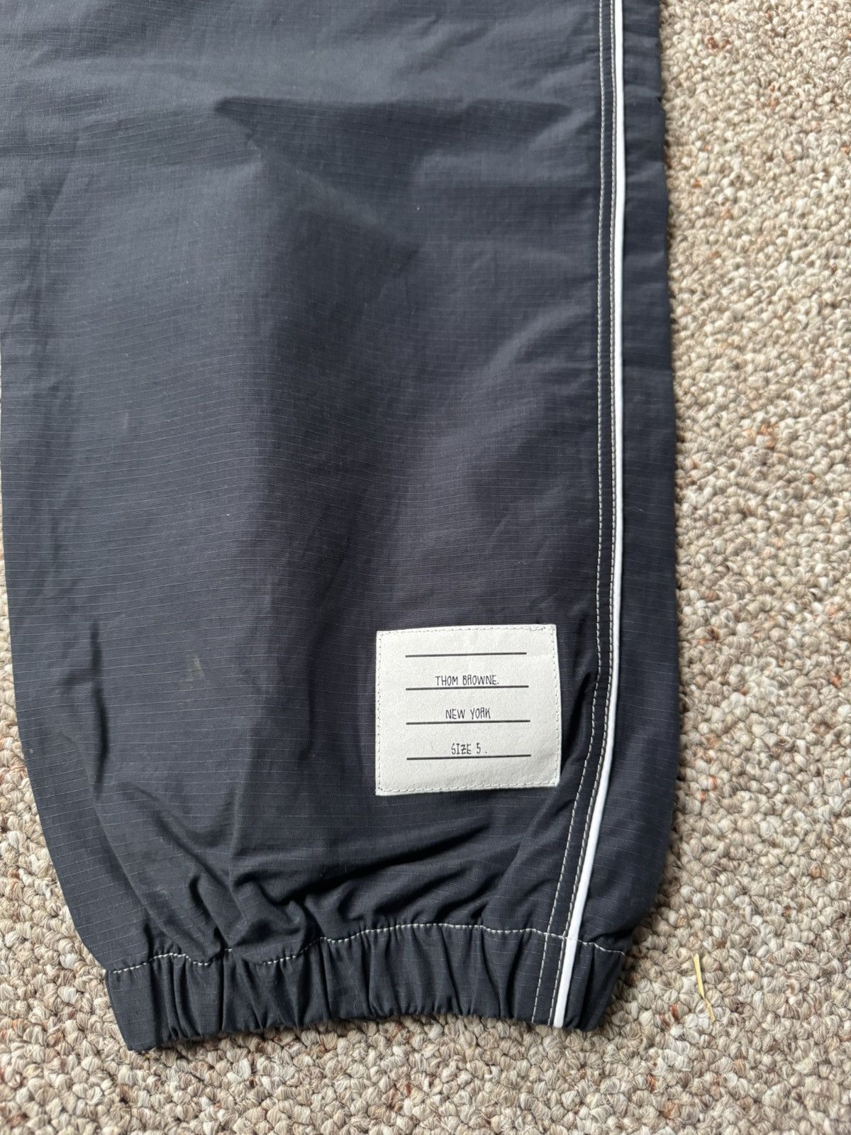 Thom Browne THOM BROWNE RIPSTOP TRACK PANT Size US 34 / EU 50 - 3 Thumbnail