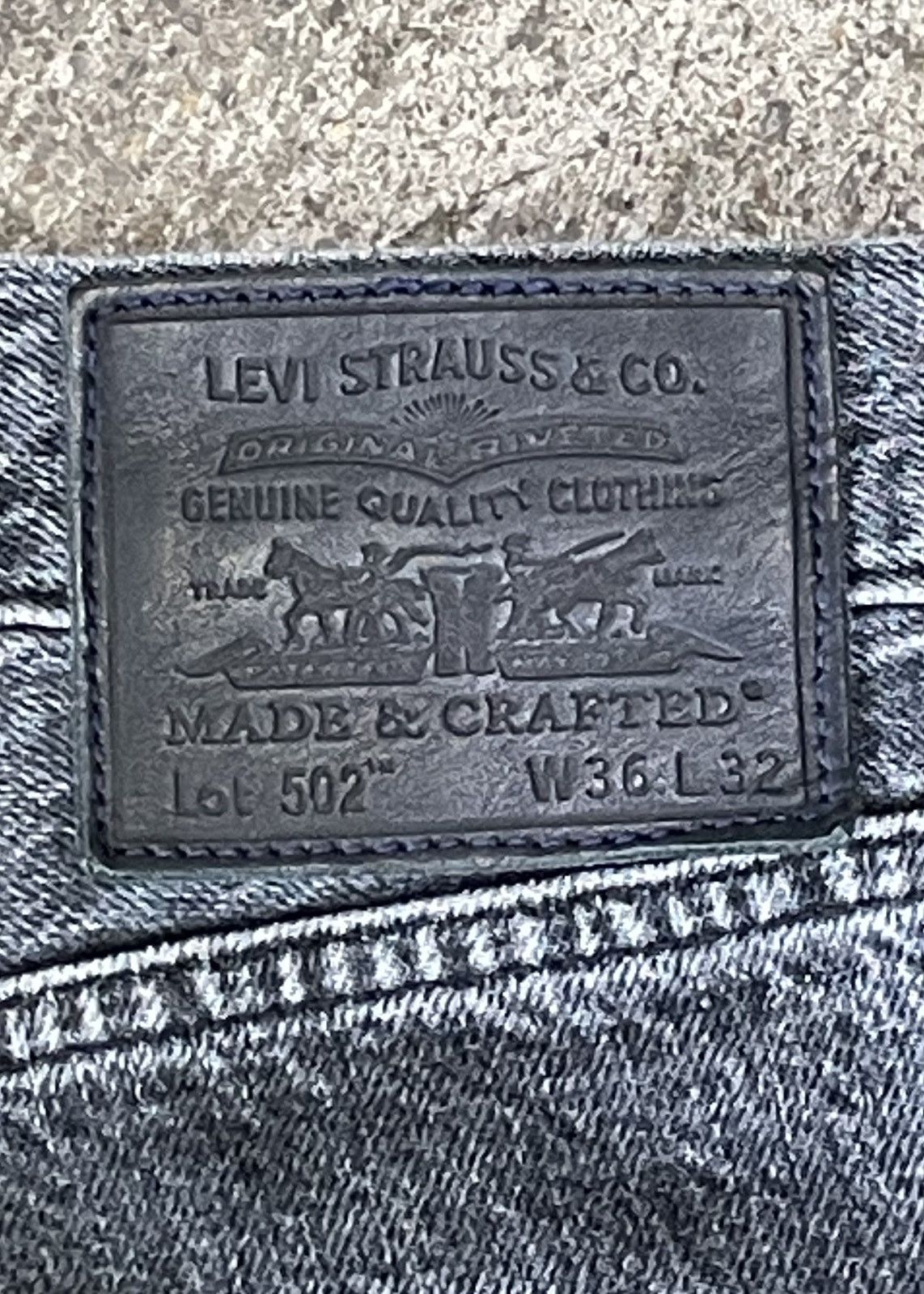 Levi's Levi’s Made In Italy Lot 502 Washed Denim Black Size US 34 / EU 50 - 4 Thumbnail