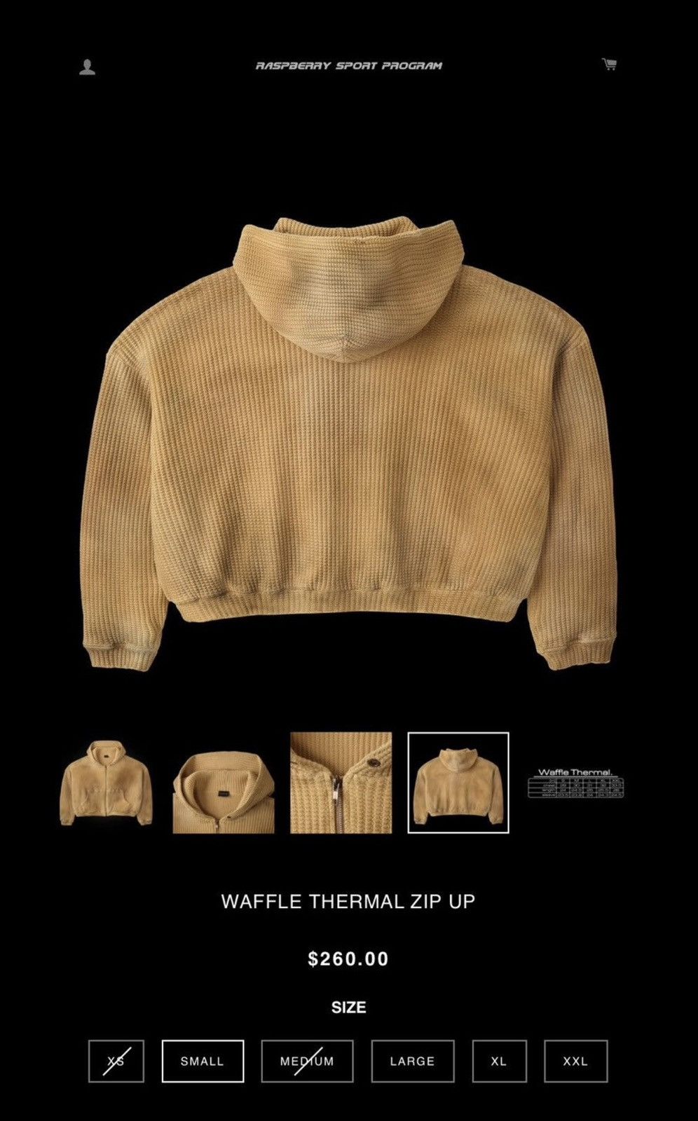 The GV Gallery Gv Gallery Waffle Thermal Zip Up Size US M / EU 48-50 / 2 - 2 Thumbnail
