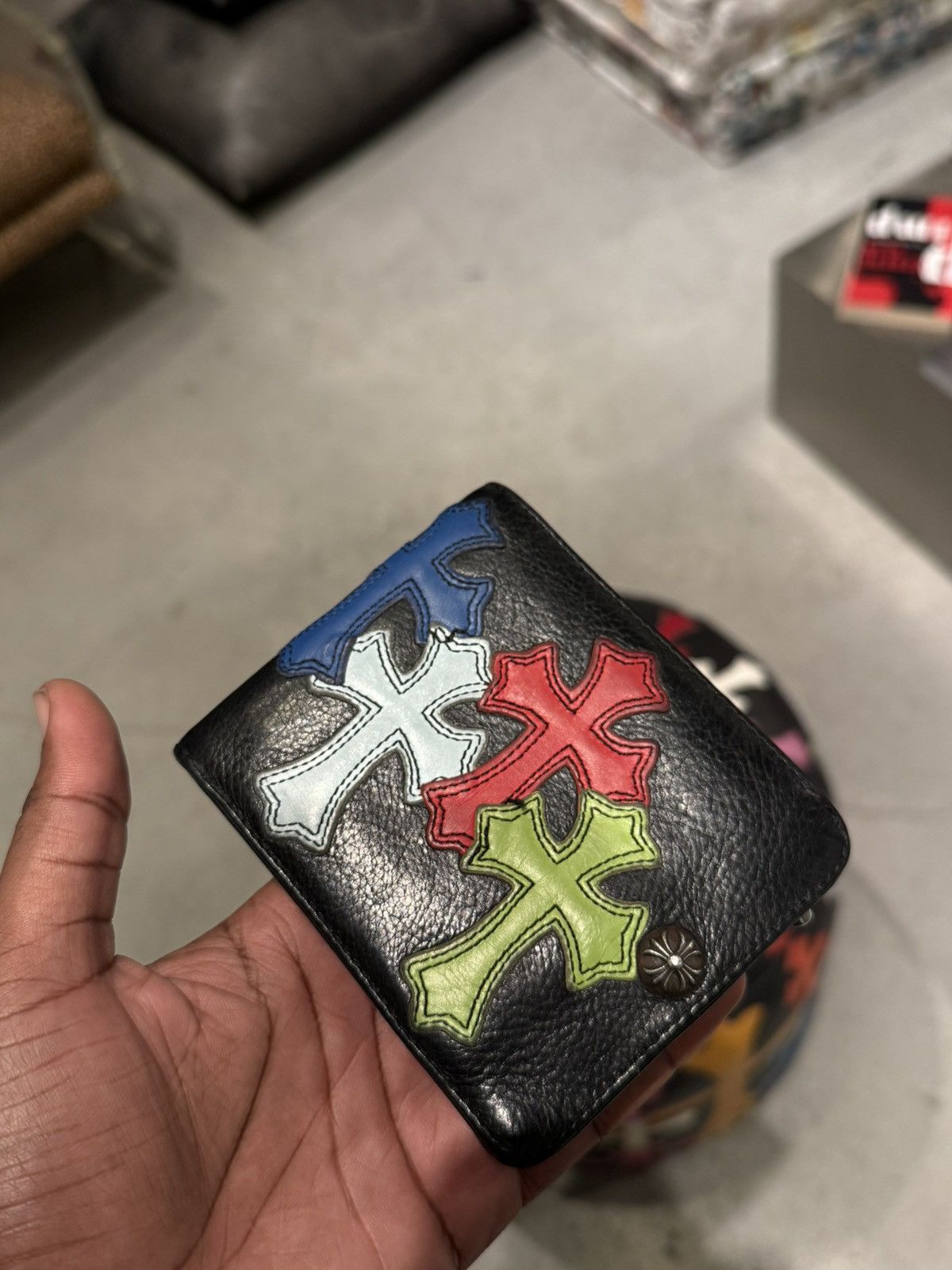 Chrome Hearts Chrome hearts rainbow patch wallet Size ONE SIZE - 14 Thumbnail