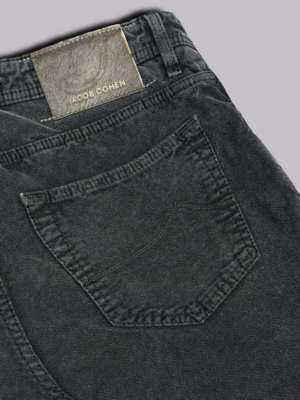 Jacob Cohen Jacob Cohen 622 Style Italian Designer Pants Like Velour Size US 35 - 12 Thumbnail
