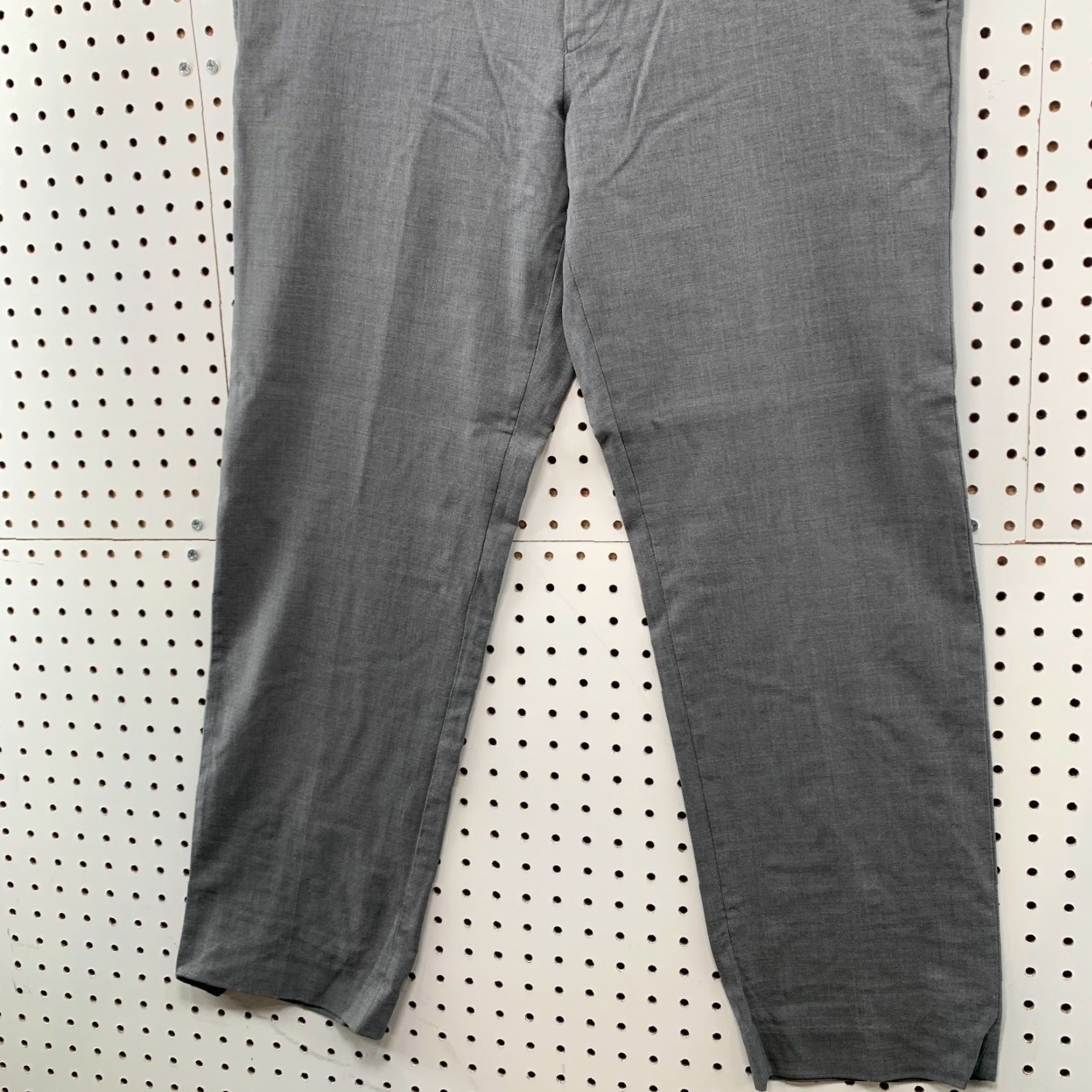 Ralph Lauren Lauren Ralph Lauren Dress Pants Mens 36x28 Gray Total Comfort Flat Front 29 Inseam Mens Pants Size US 36 / EU 52 - 4 Thumbnail