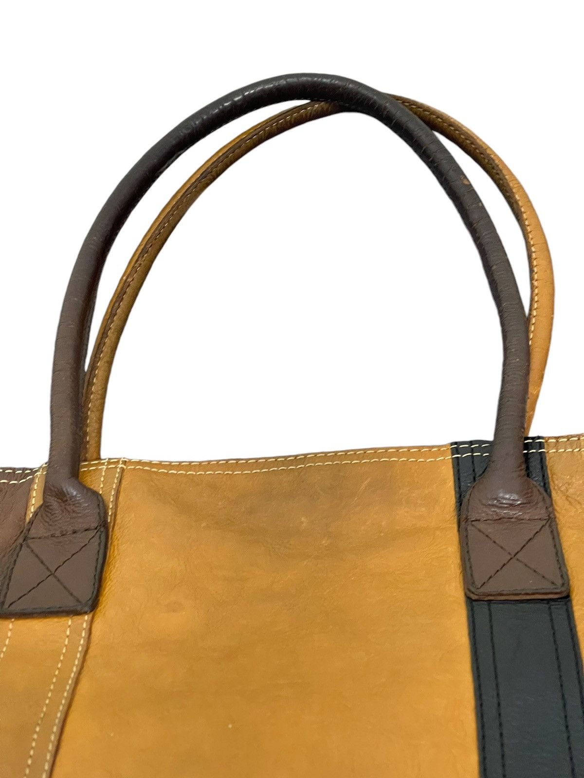 Genuine Leather Full Leather Doubles Japan Tote Shoulder Bag 4🟩 Size ONE SIZE - 20 Thumbnail