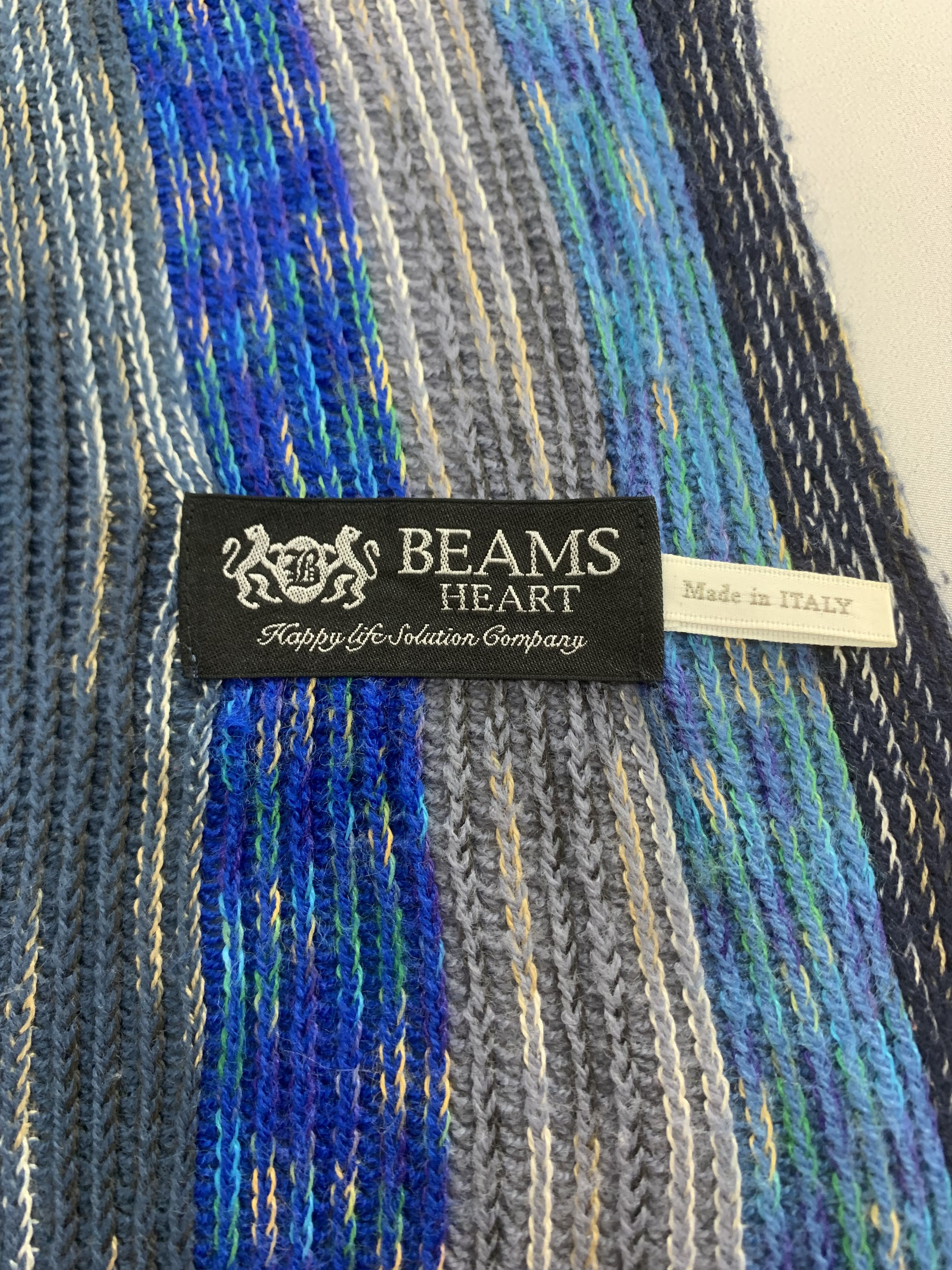 Beams Japan Beams Scarf Wool Muffler Neck Wrap BL3137 Size ONE SIZE - 4 Thumbnail