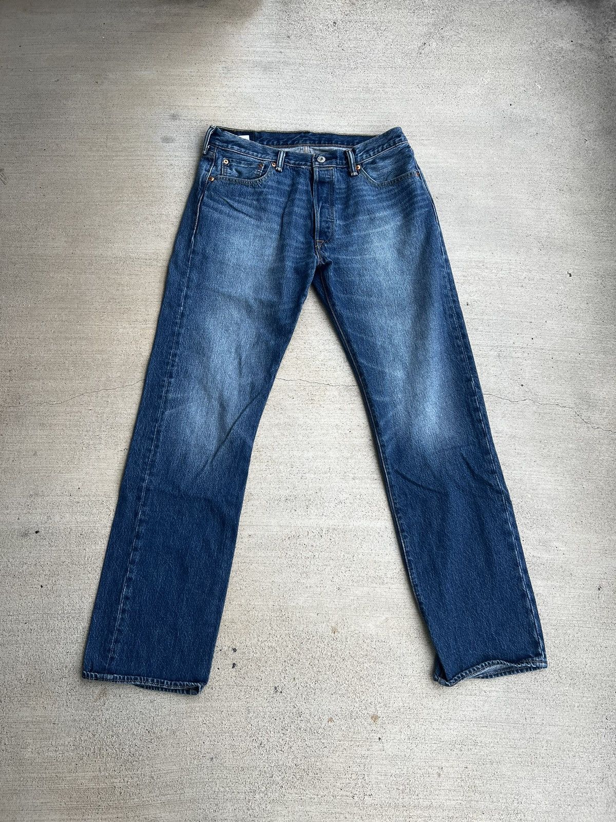 Levi's Levi’s 501 Denim Jeans Size US 34 / EU 50 - 3 Thumbnail
