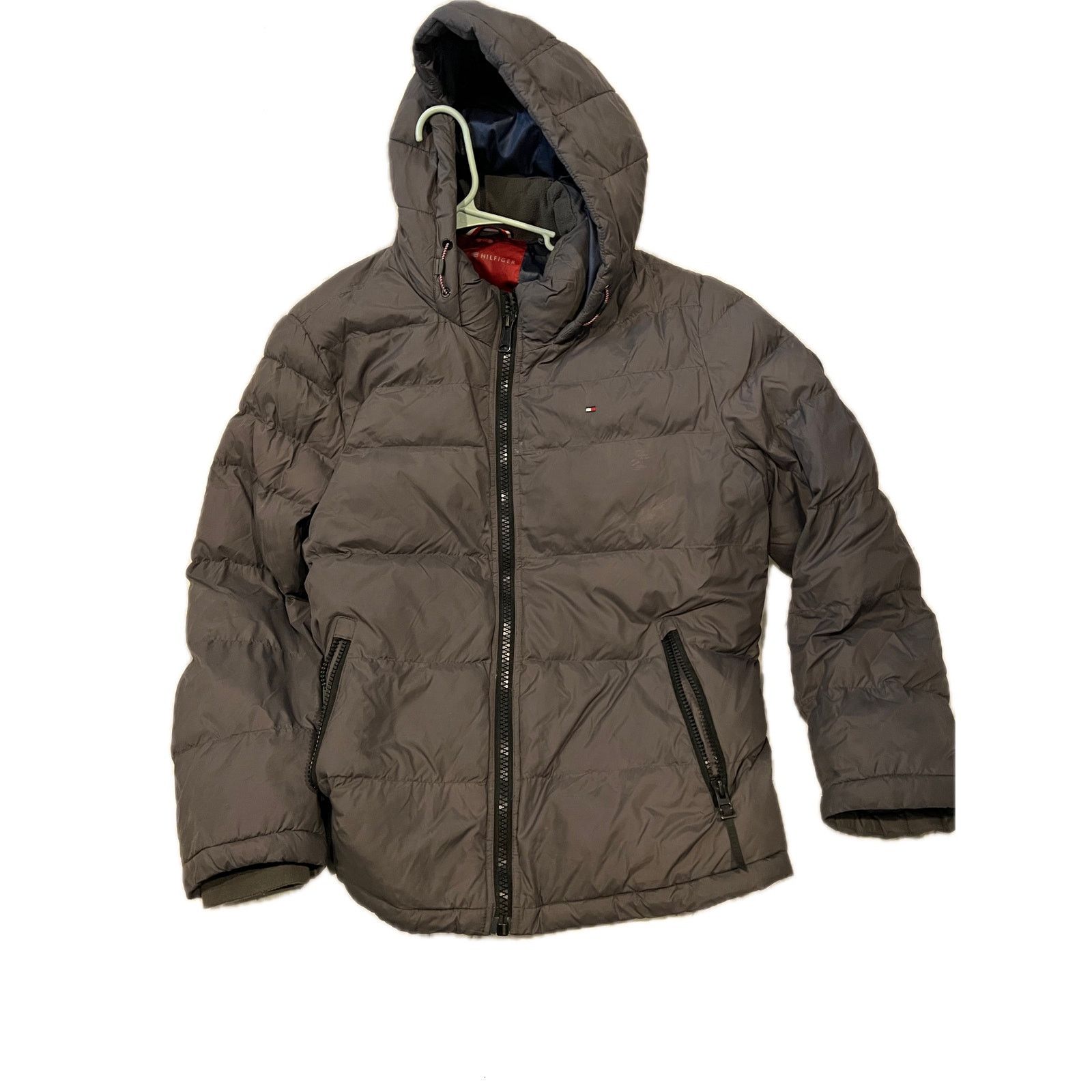Tommy Hilfiger Tommy Hilfiger Gray Puffy Jacket Mens Large Size US L / EU 52-54 / 3 - 1 Thumbnail