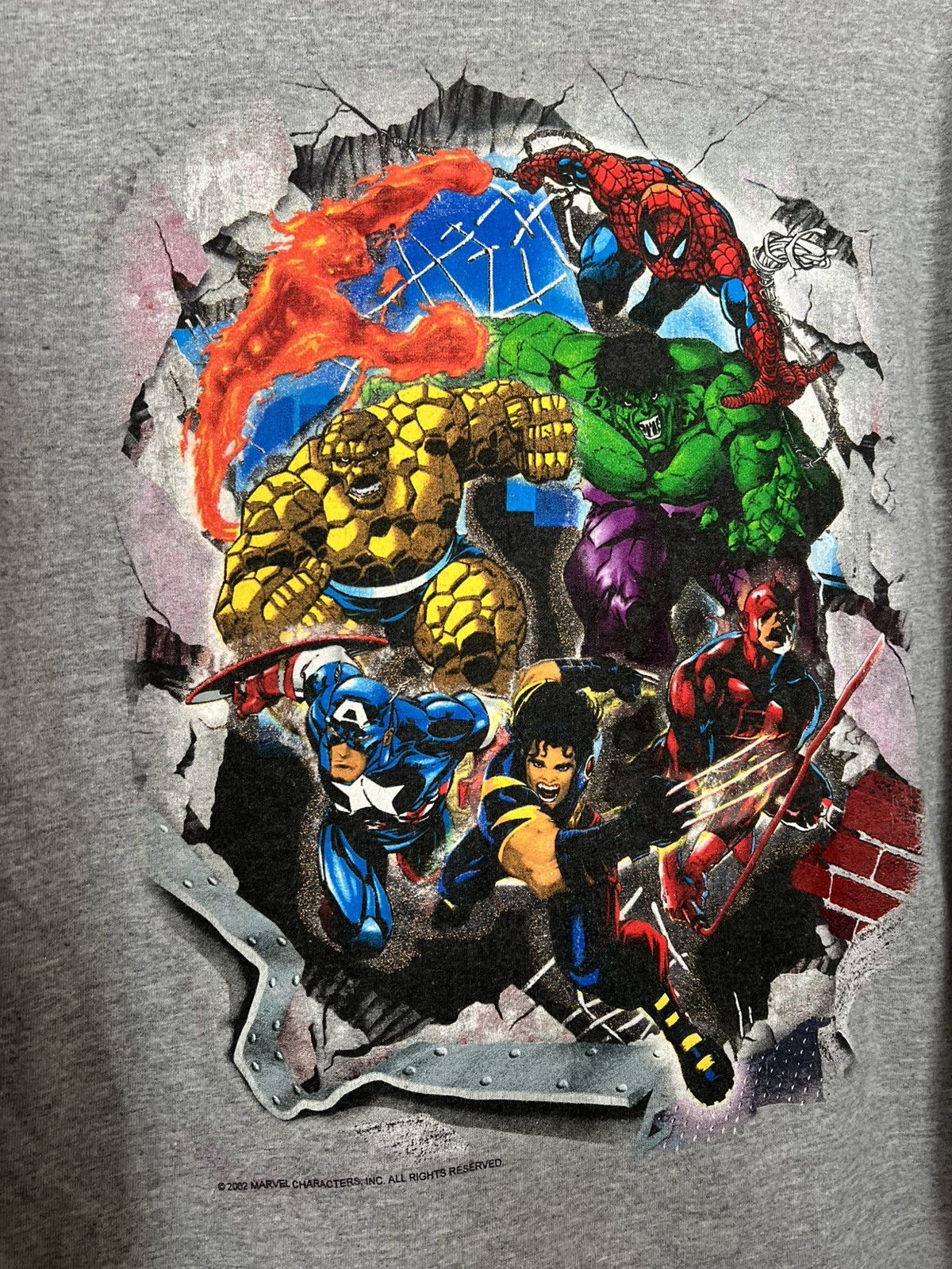 Marvel Comics Vintage 2002 Marvel Sweatshirt comics tee Size M Size US M / EU 48-50 / 2 - 3 Thumbnail
