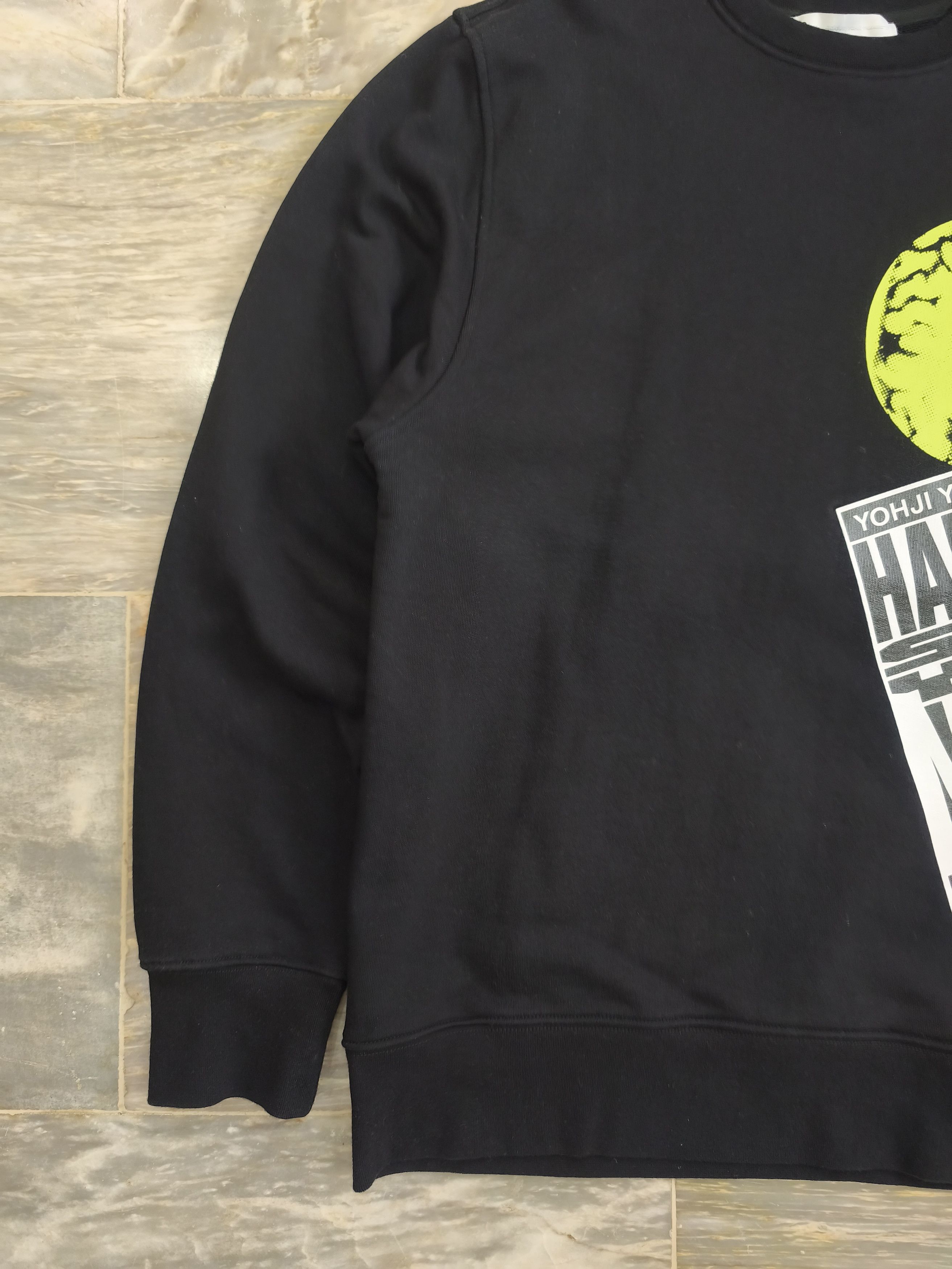 Y-3 Yohji Yamamoto Y-3 OPTIMISTIC ILLUSIONS SWEATSHIRT Size US M / EU 48-50 / 2 - 2 Thumbnail