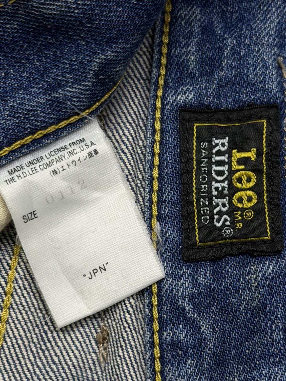 Lee Vintage 00s Lee Riders Japanese Denim Jeans | Y2K W31 Size US 31 - 11 Thumbnail