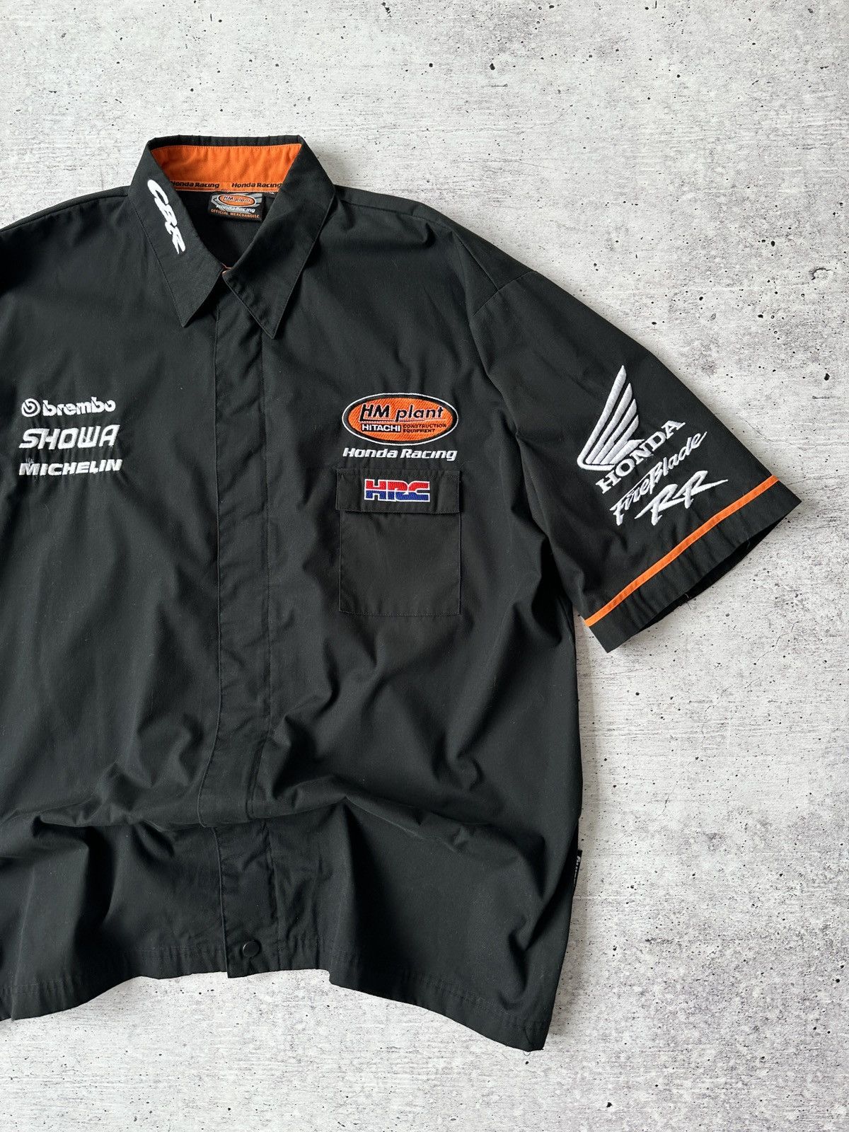 Honda Vintage Honda Racing Shirt HRC Moto GP Size US XXL / EU 58 / 5 - 5 Thumbnail