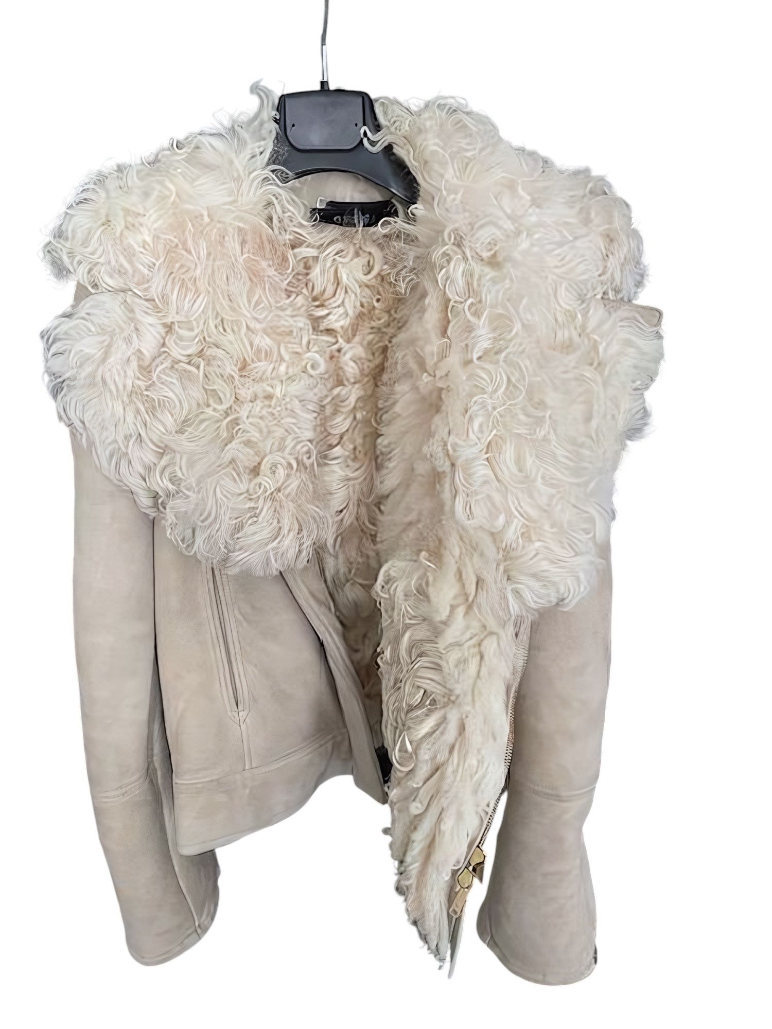 Gucci MONGOLIAN LAMB FUR SHEARLING SUEDE LEATHER JACKET TOM FORD Size M / US 6-8 / IT 42-44 - 1 Thumbnail