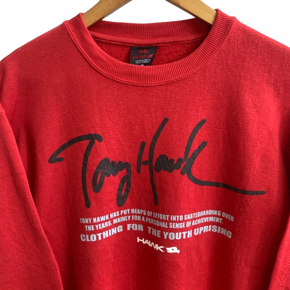 Tony Hawk × Vintage Skateboarding Star Tony Hawk Sweatshirt Medium Size US M / EU 48-50 / 2 - 2 Thumbnail