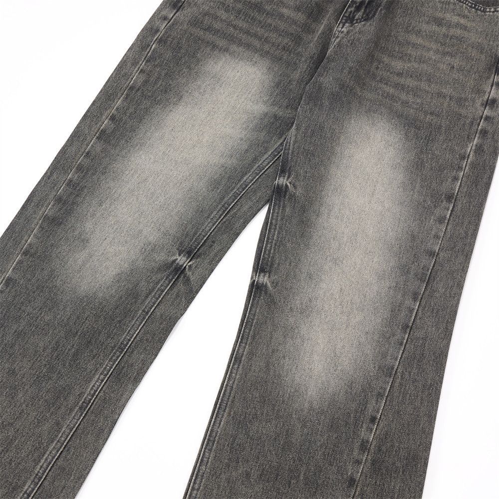 Vintage Men's American retro versatile casual washed jeans Size US 32 / EU 48 - 4 Thumbnail