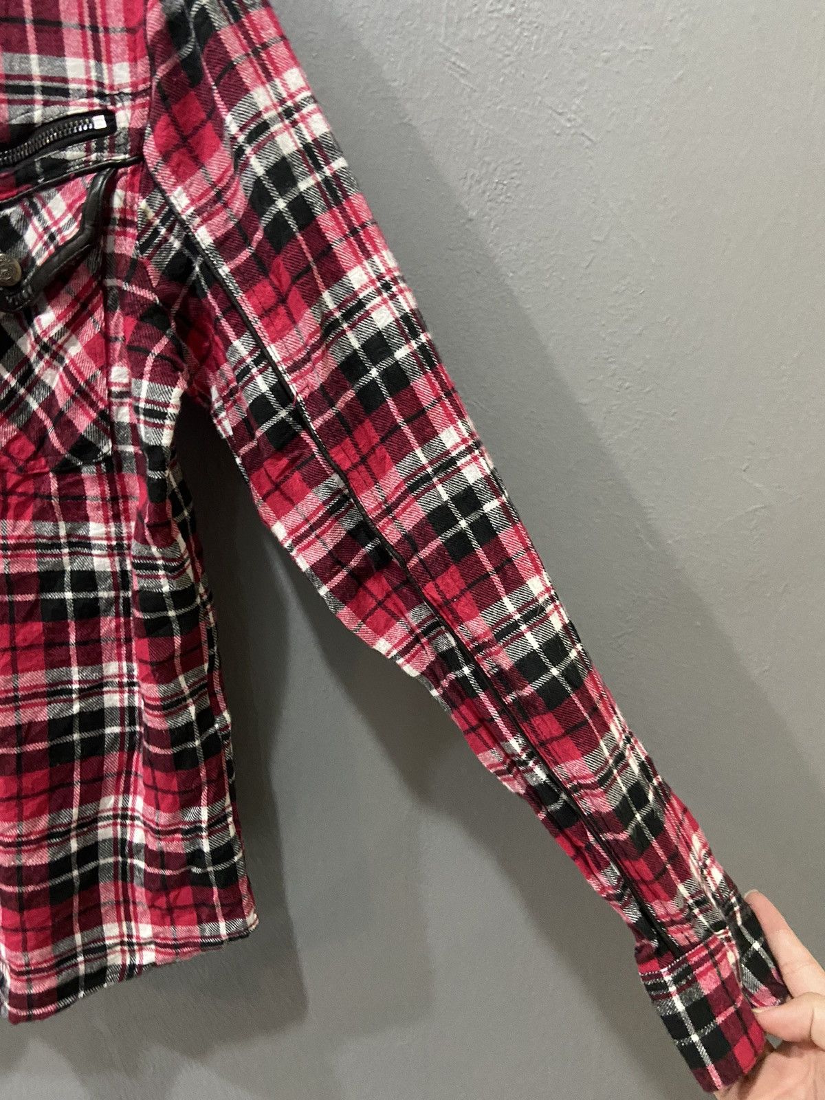 In The Attic × Japanese Brand × Le Grande Bleu (L.G.B.) In The Attic Punk Flannel Shirt Size US M / EU 48-50 / 2 - 5 Thumbnail
