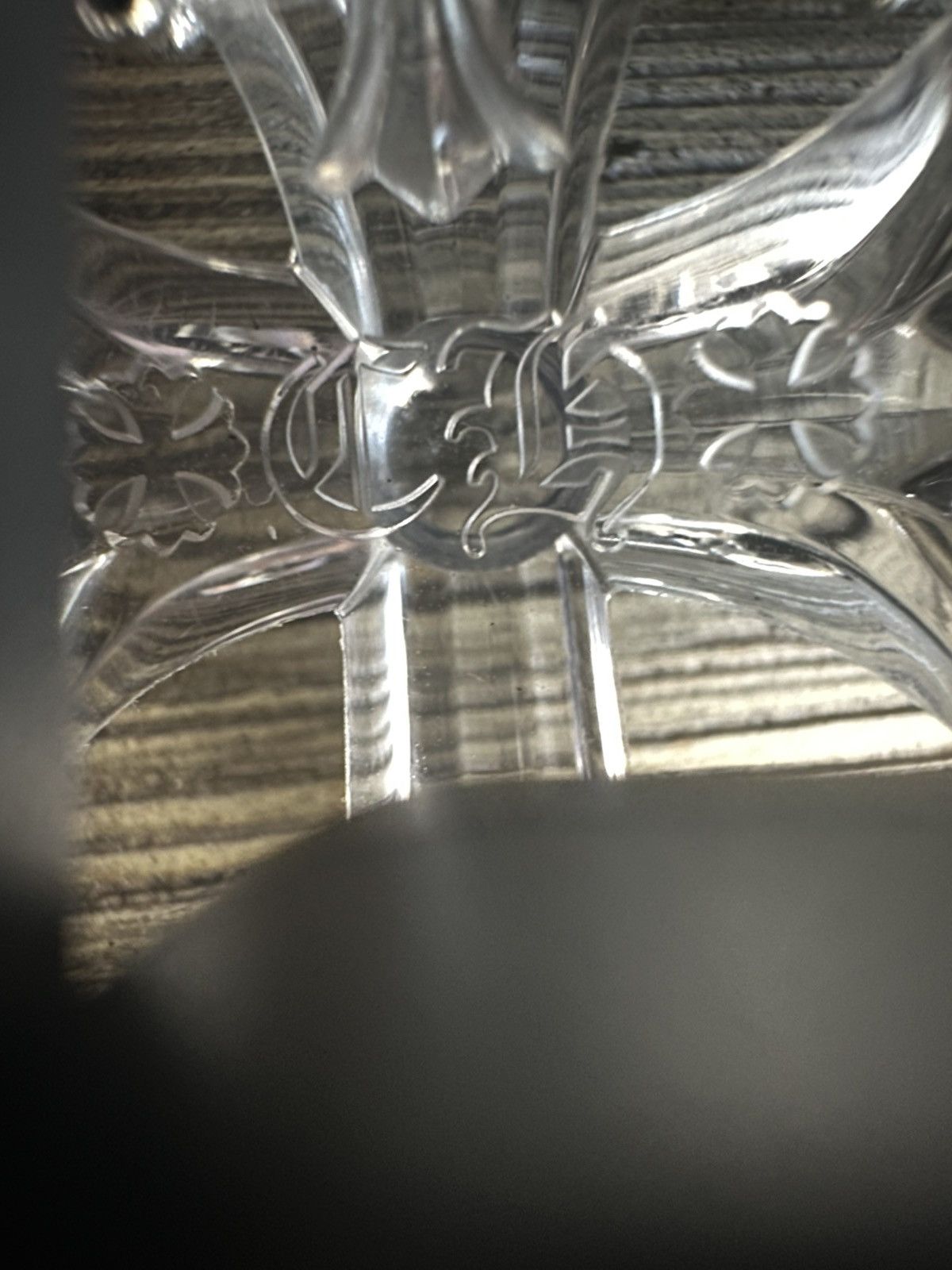 Chrome Hearts Chrome Hearts Rubber CH Cross Necklace Clear Size ONE SIZE - 6 Thumbnail