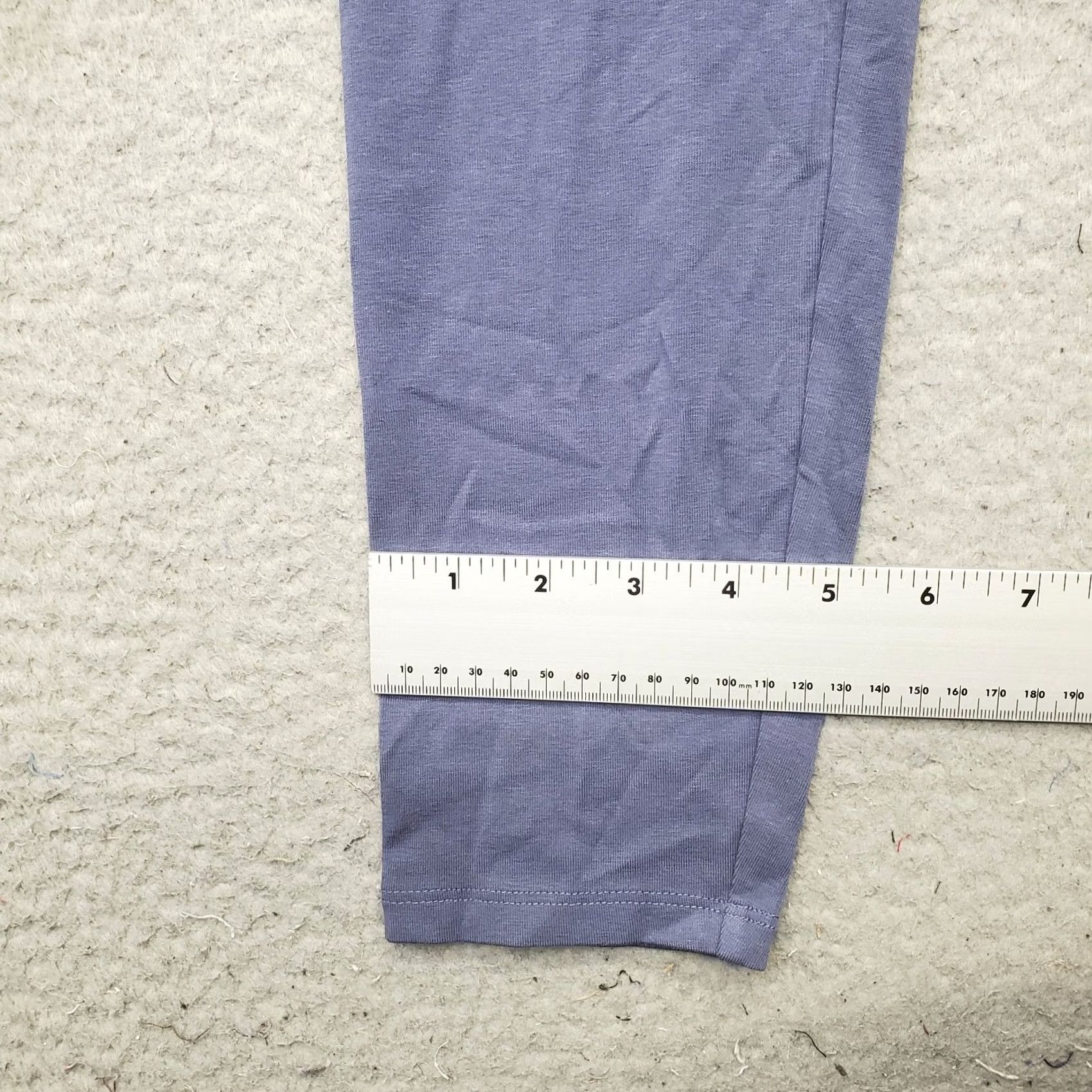Express Express Leggings Womens Size M Blue Stretch Regular Fit Skinny High Waist Capris Size 32" / US 10 / IT 46 - 5 Thumbnail