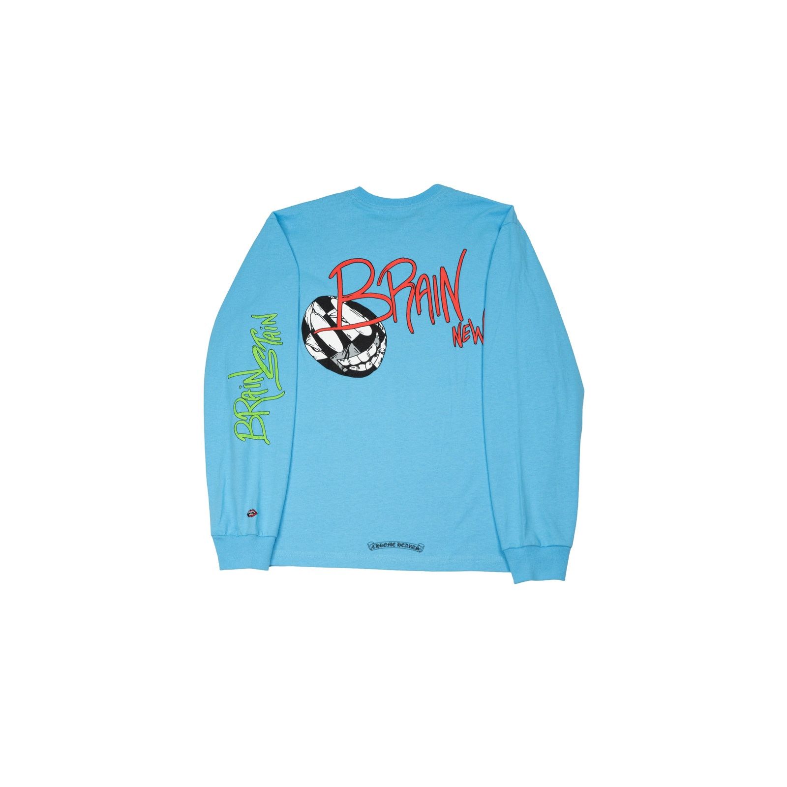 Chrome Hearts Matty Boy Brain New Long Sleeve 'Blue' Size US XL / EU 56 / 4 - 2 Thumbnail