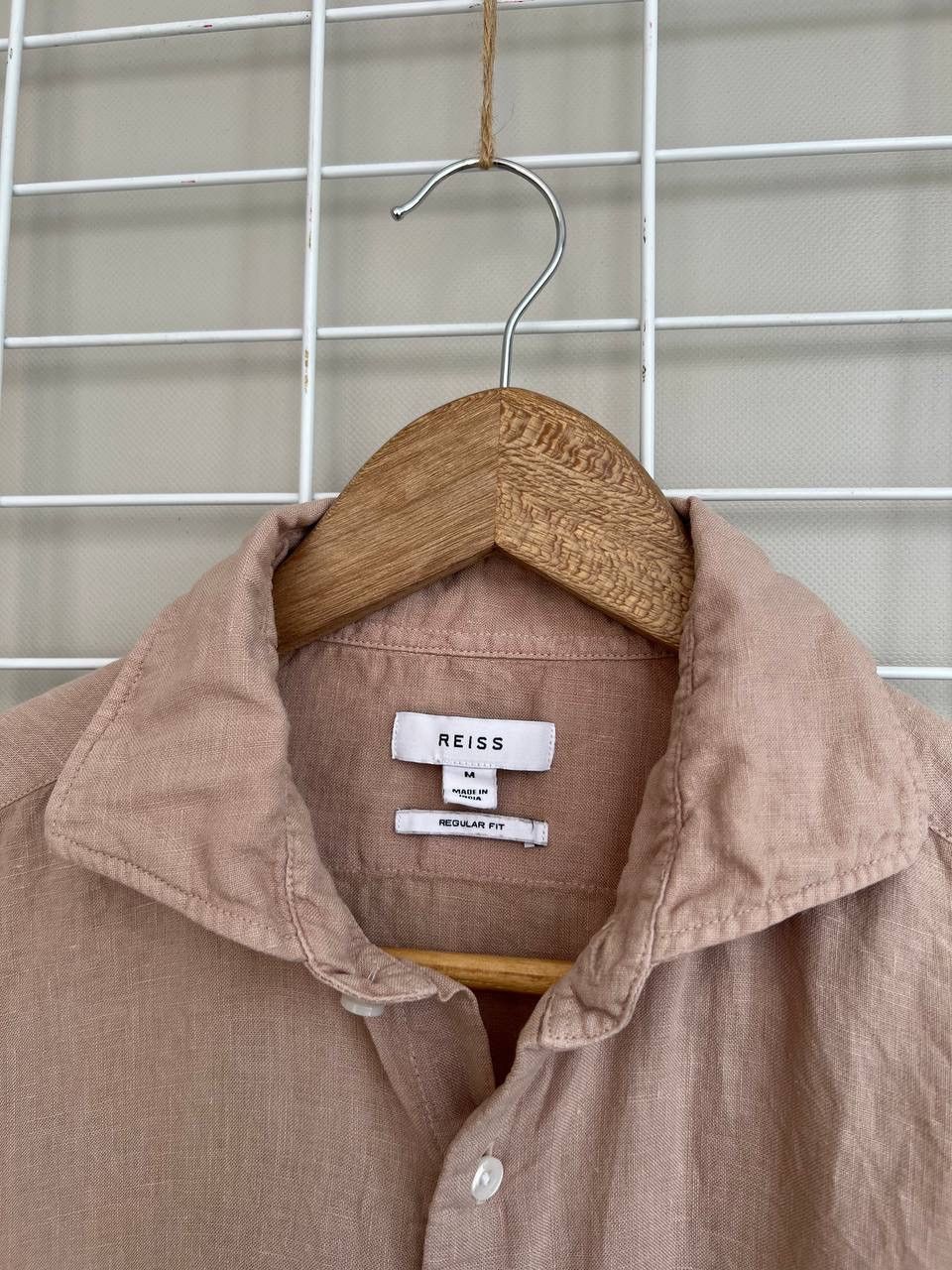Reiss Reiss Ruban Linen Button Shirt Mens Size M Regular Fit Size US M / EU 48-50 / 2 - 10 Thumbnail