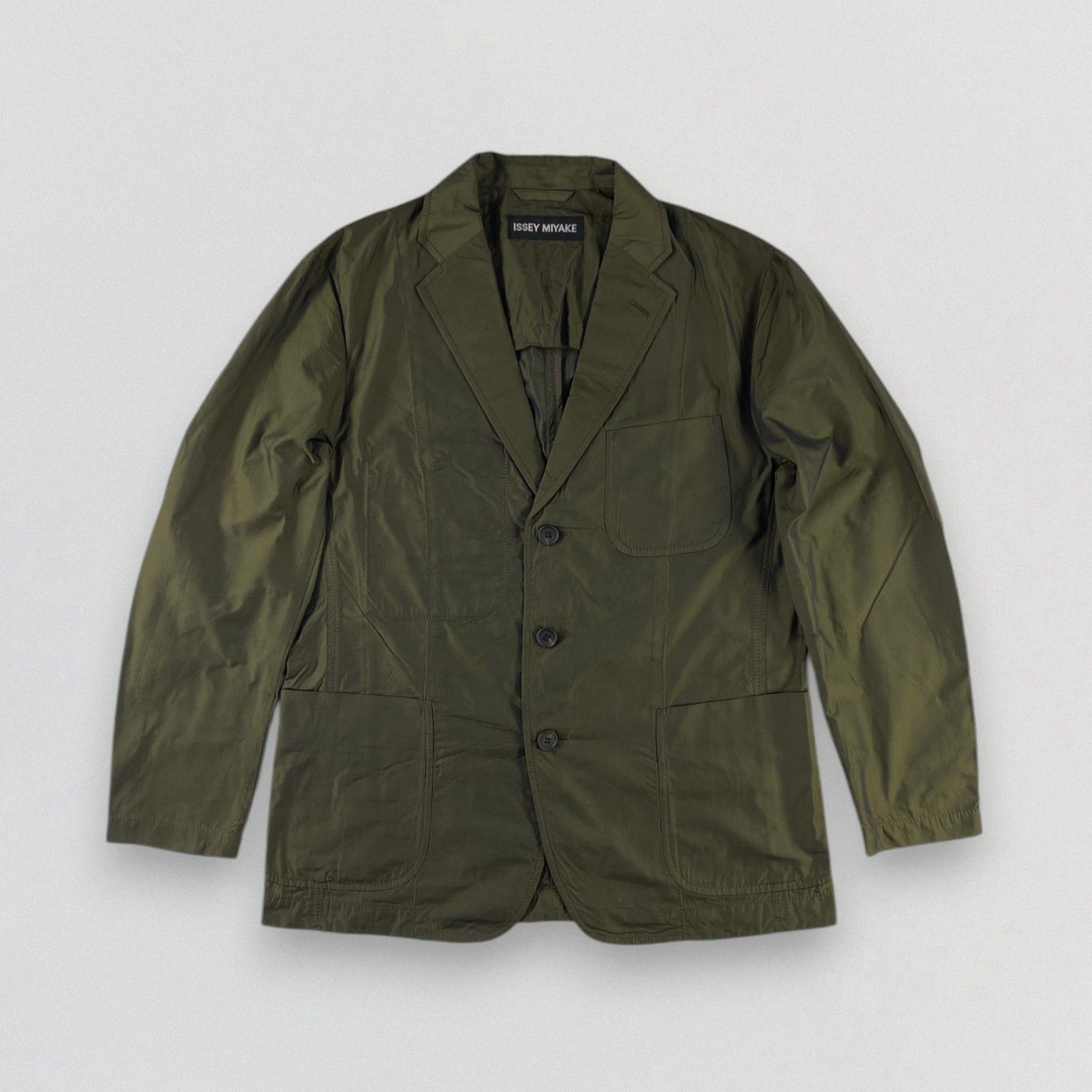 Issey Miyake Vintage Issey Miyake Coat Polyester Jacket Size US M / EU 48-50 / 2 - 1 Thumbnail