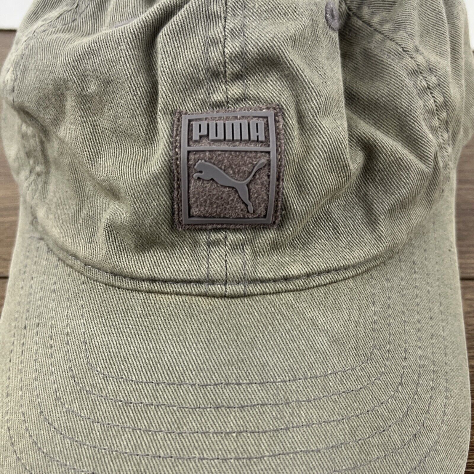 Puma PUMA Hat Puma Gray Hat Adjustable Adult Size Hat Gray Cap Size ONE SIZE - 6 Thumbnail