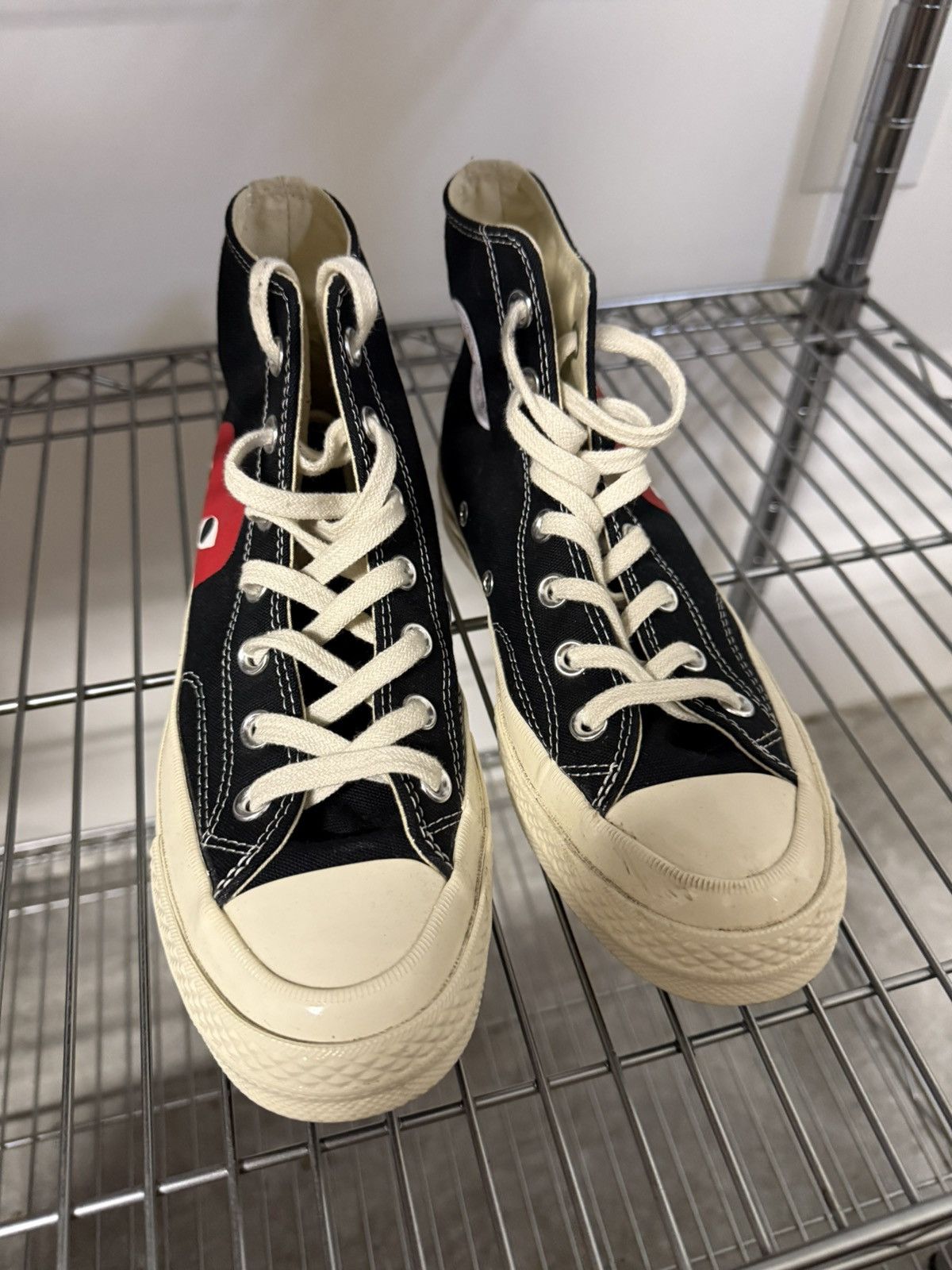 Comme des Garcons PLAY × Converse cdg red heart chuck taylor size 5 Size US 5 / IT 35 - 2 Thumbnail