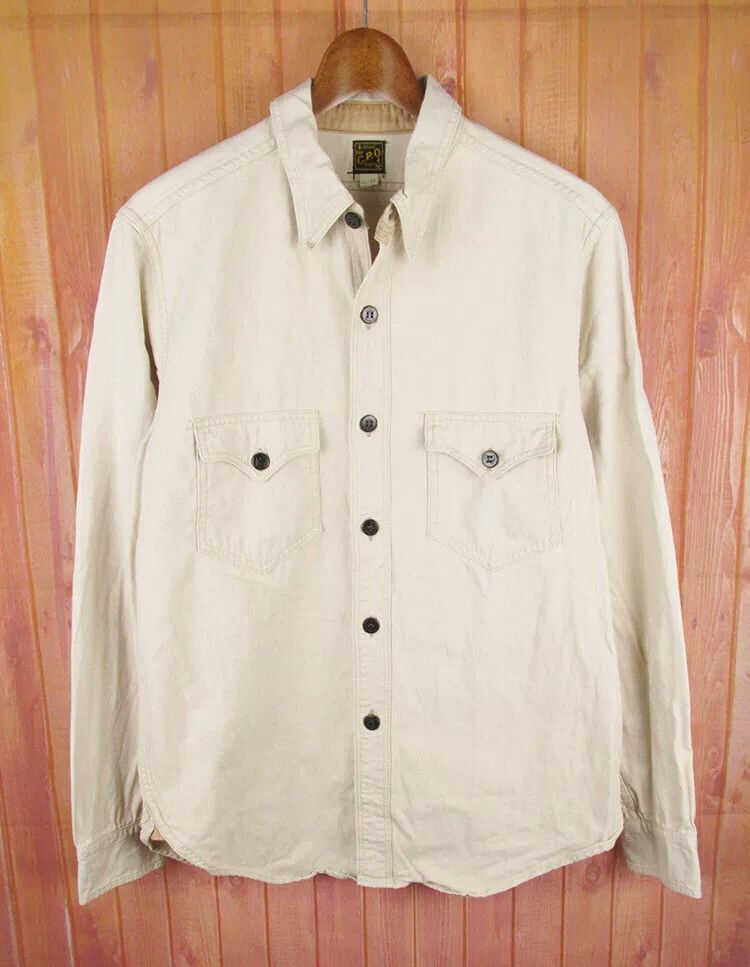 Freewheelers Freewheelers C.P.O. Work Shirt Size 16 Size US XL / EU 56 / 4 - 1 Thumbnail