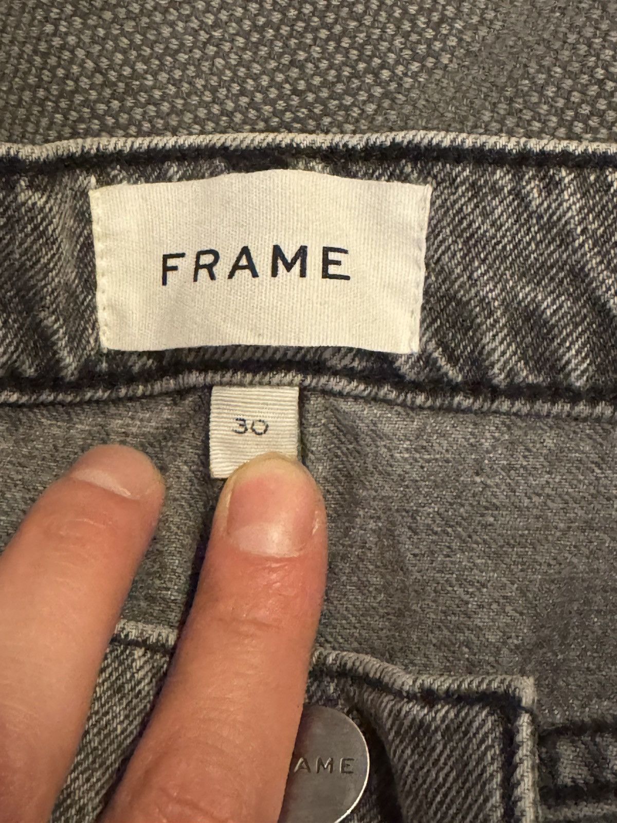Frame Frame - L’Homme Athletic - grey skinny jeans - 30 Size US 30 / EU 46 - 3 Thumbnail