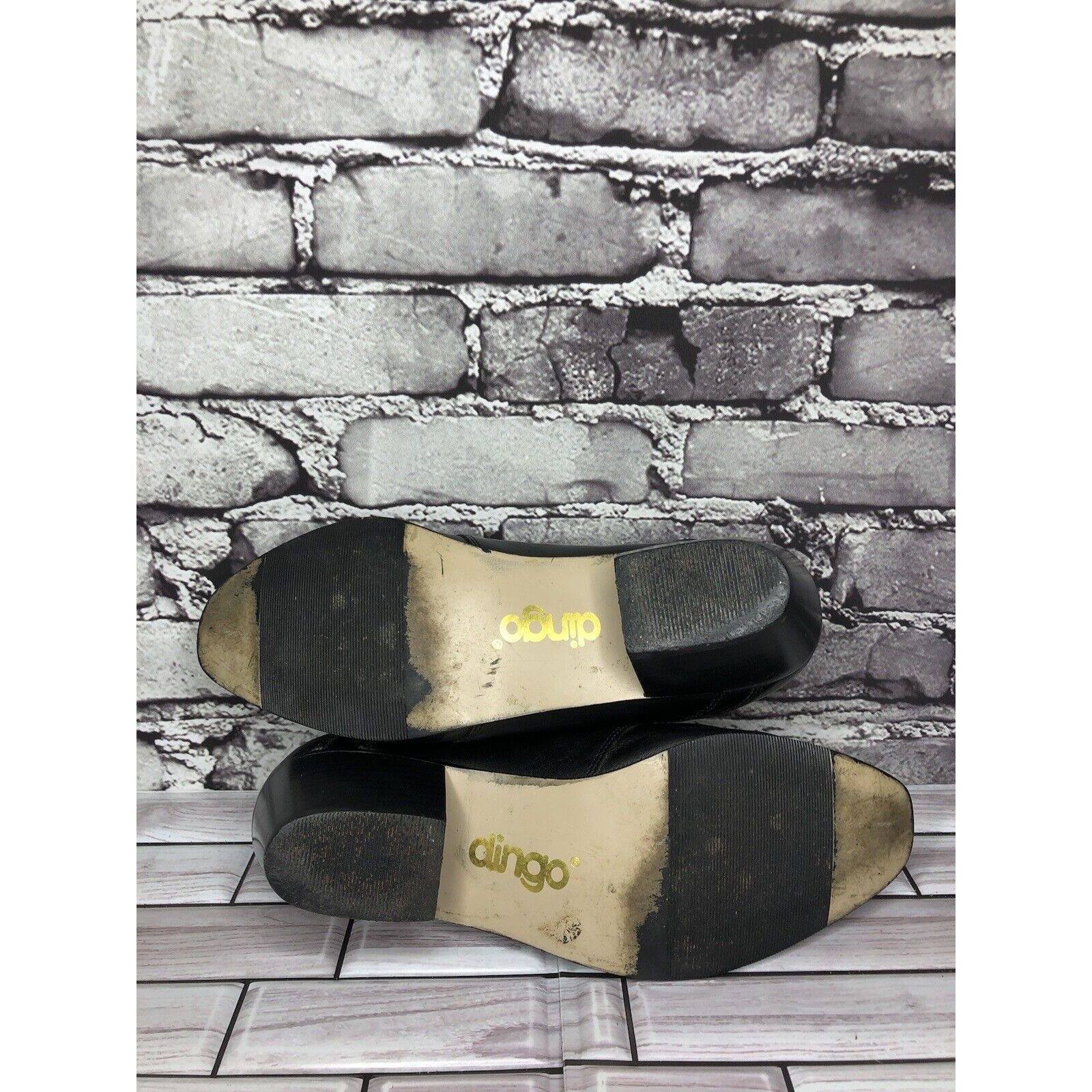 Other Dingo Black Leather Casual Low Cut Heel Booties Shoes Women Size US 9.5 / IT 39.5 - 17 Thumbnail