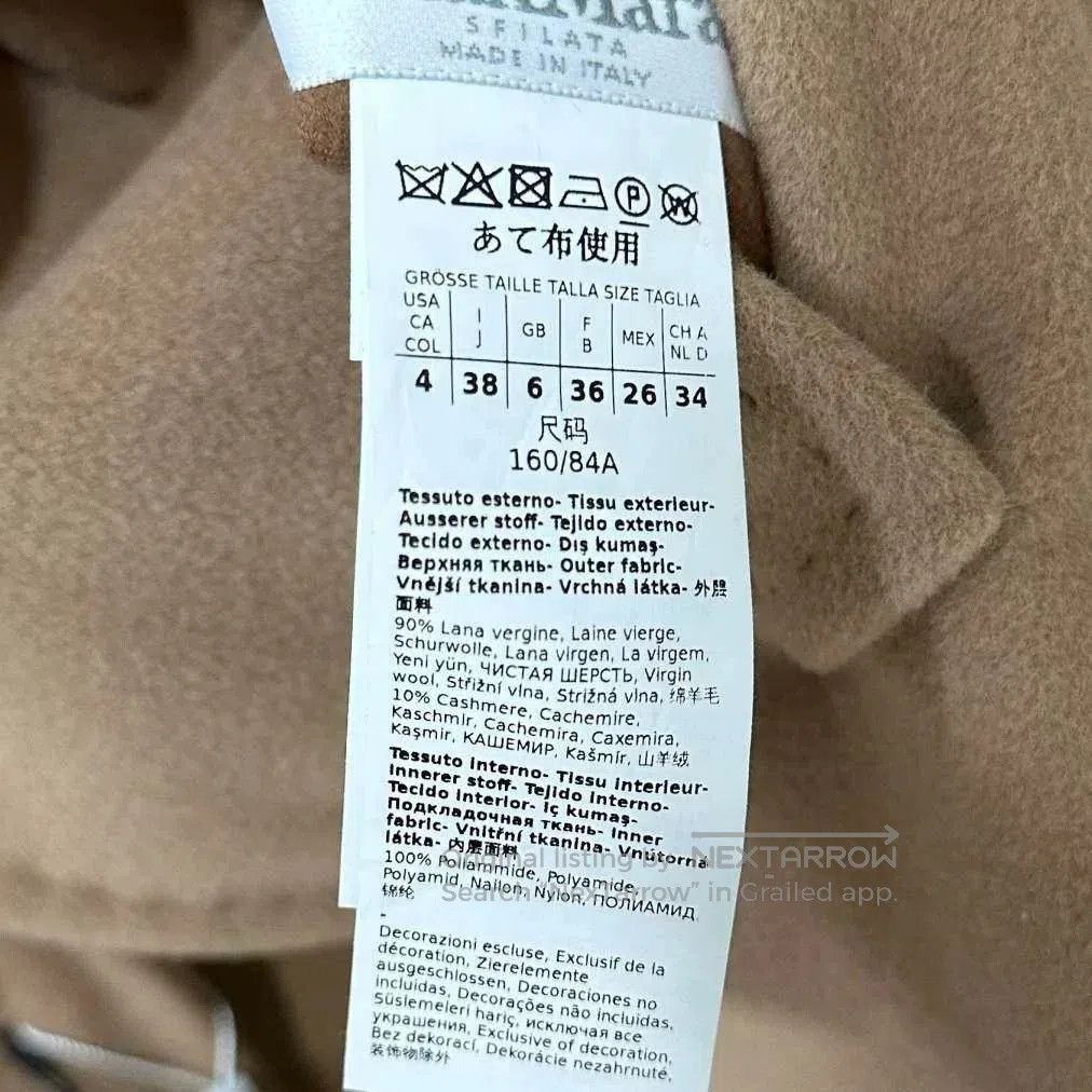 Other double-sided 101801 coat by MaxMara. Size US M / EU 48-50 / 2 - 8 Thumbnail