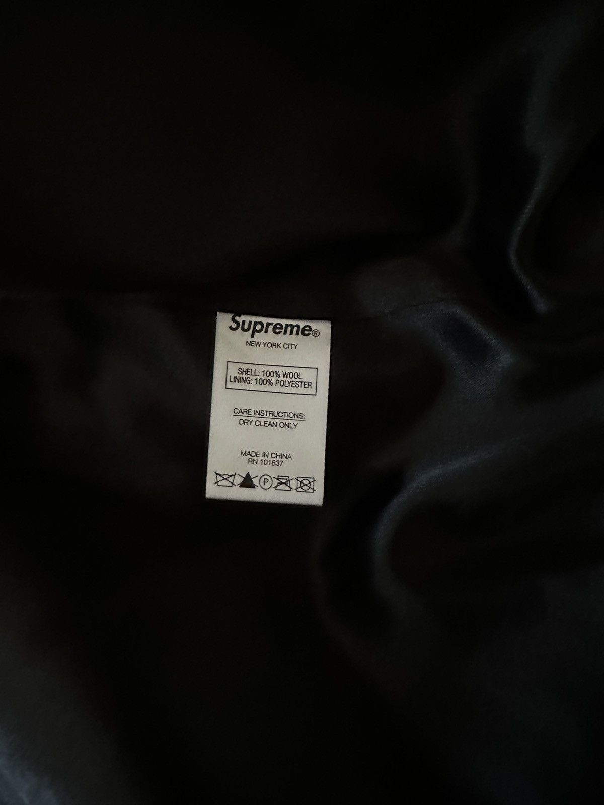 Supreme Supreme Varsity Jacket It’s All Bollocks Size US L / EU 52-54 / 3 - 4 Thumbnail