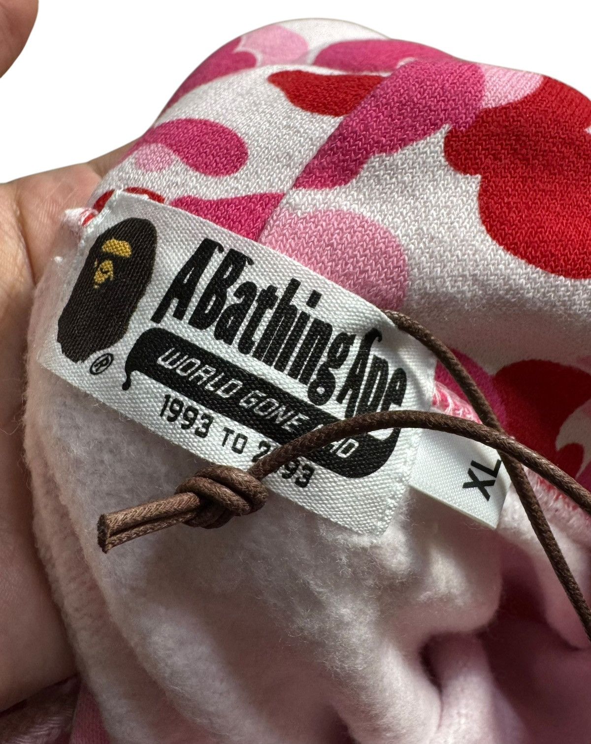 Anti Social Social Club × Bape BAPE Anti social social club Pullover Hooded Pink camo Size US XL / EU 56 / 4 - 8 Thumbnail