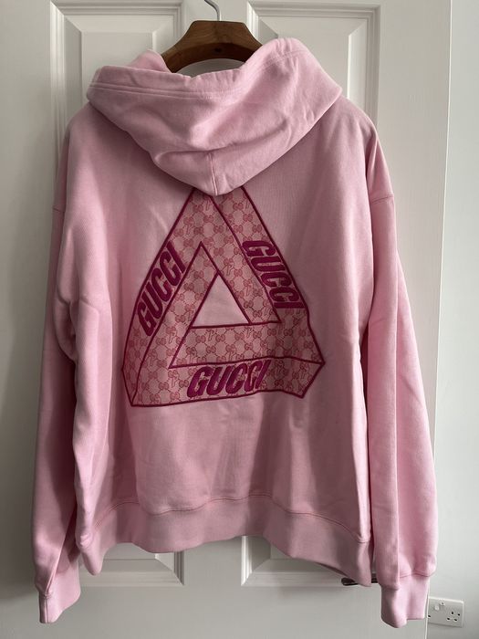 Gucci, Tops, Palace X Gucci Triferg Gg Patch Hoodie