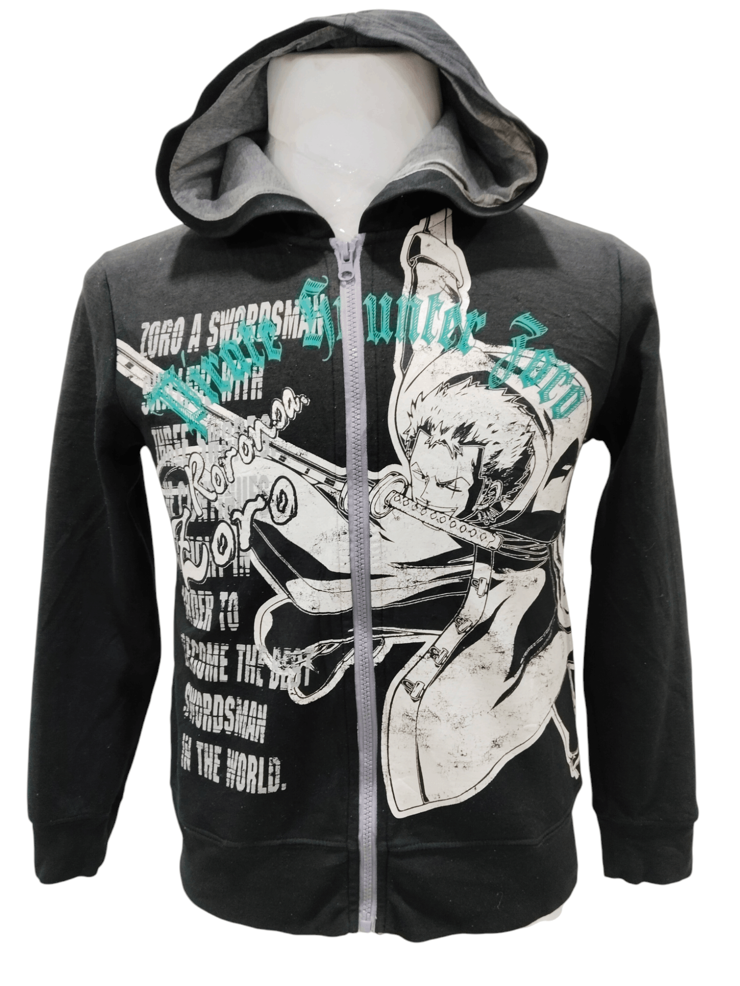 Anime × One Piece One Piece Overprint Zipper Hoodie Sweatshirt Size US S / EU 44-46 / 1 - 1 Thumbnail