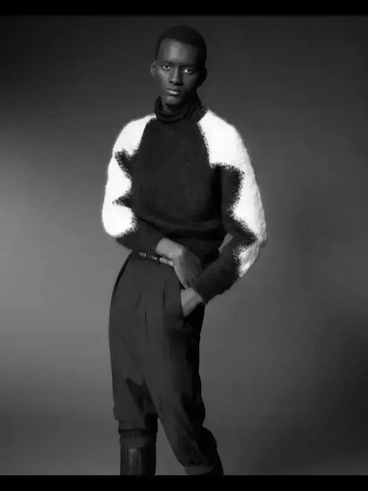 Saint Laurent Paris Saint Laurent Pairs 22AW Mohair Gold liner Knitwear-2507 Size US S / EU 44-46 / 1 - 5 Thumbnail