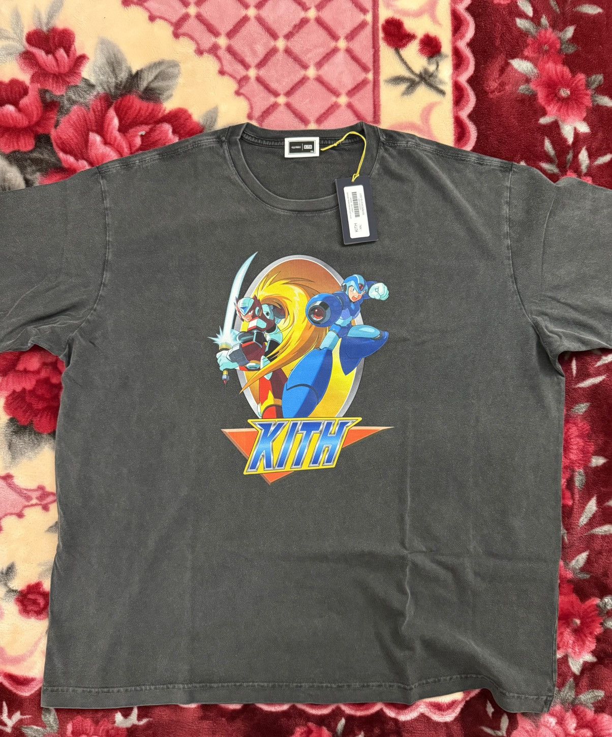 Kith Kith Marvel vs. Capcom Mega Man Vintage Tee Size XXL Black🔥 Size US XXL / EU 58 / 5 - 1 Thumbnail