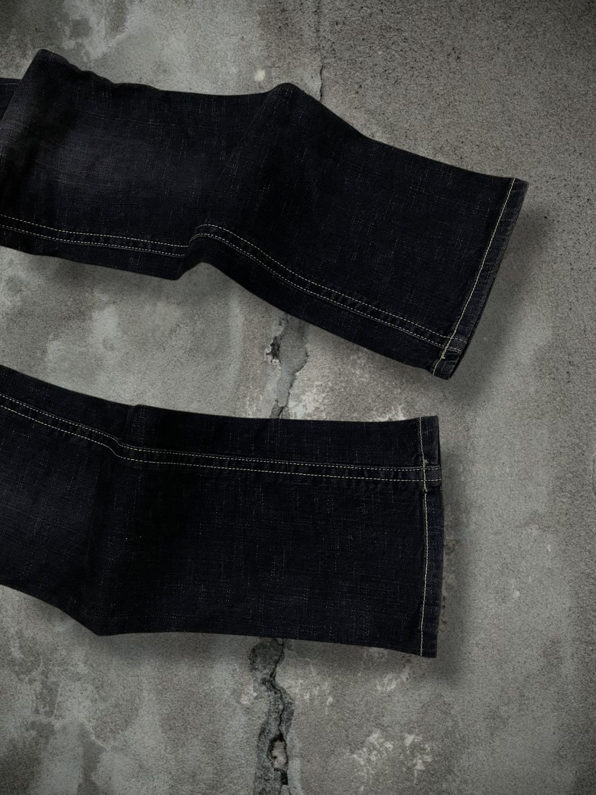 Japanese Brand Vintage 1990s Japan Designer Carouge Small Flared Denim Size US 32 / EU 48 - 3 Thumbnail
