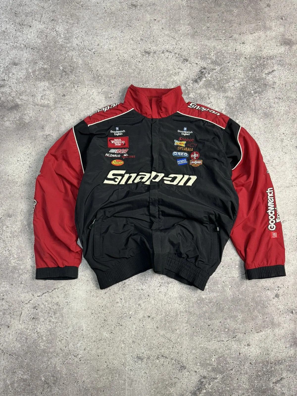 NASCAR Vintage NASCAR Snap-On Racing Jacket Formula1 Streetwear Y2K Size US XL / EU 56 / 4 - 2 Thumbnail