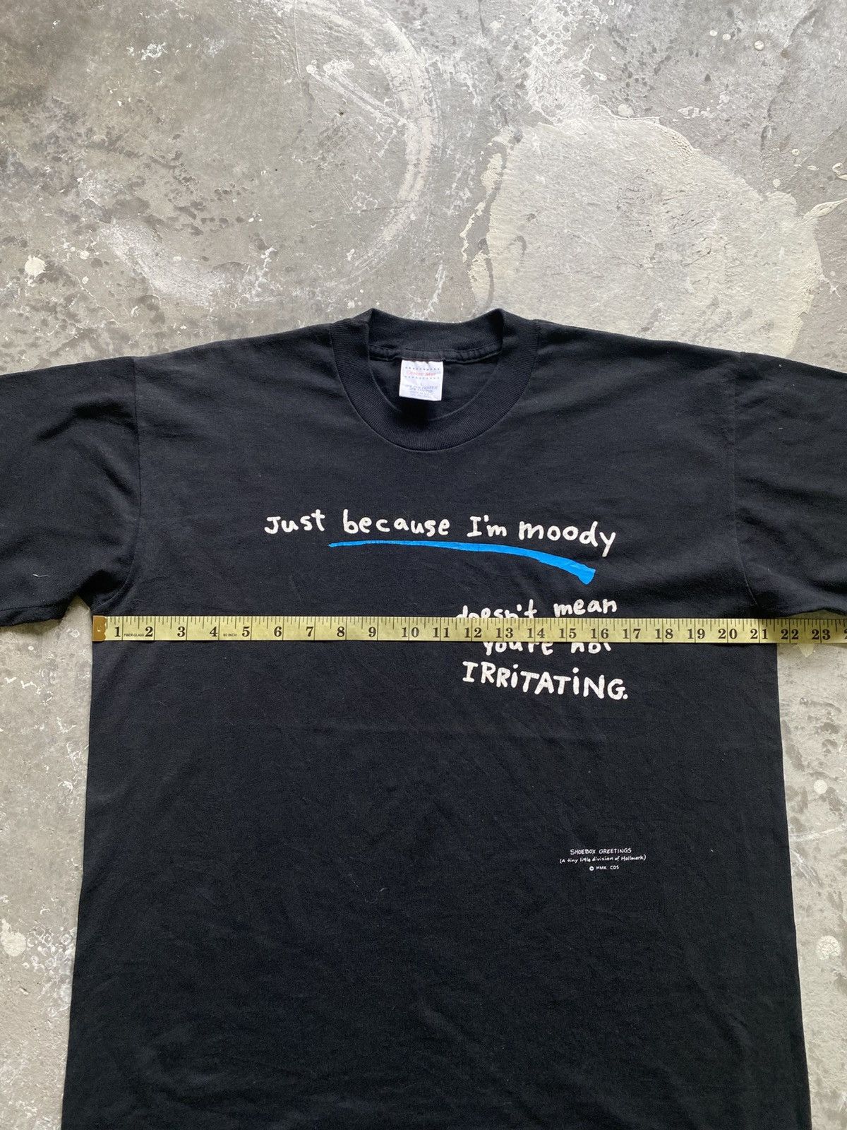 Other × Vintage Vintage 80s Quote Tee Size US L / EU 52-54 / 3 - 10 Thumbnail