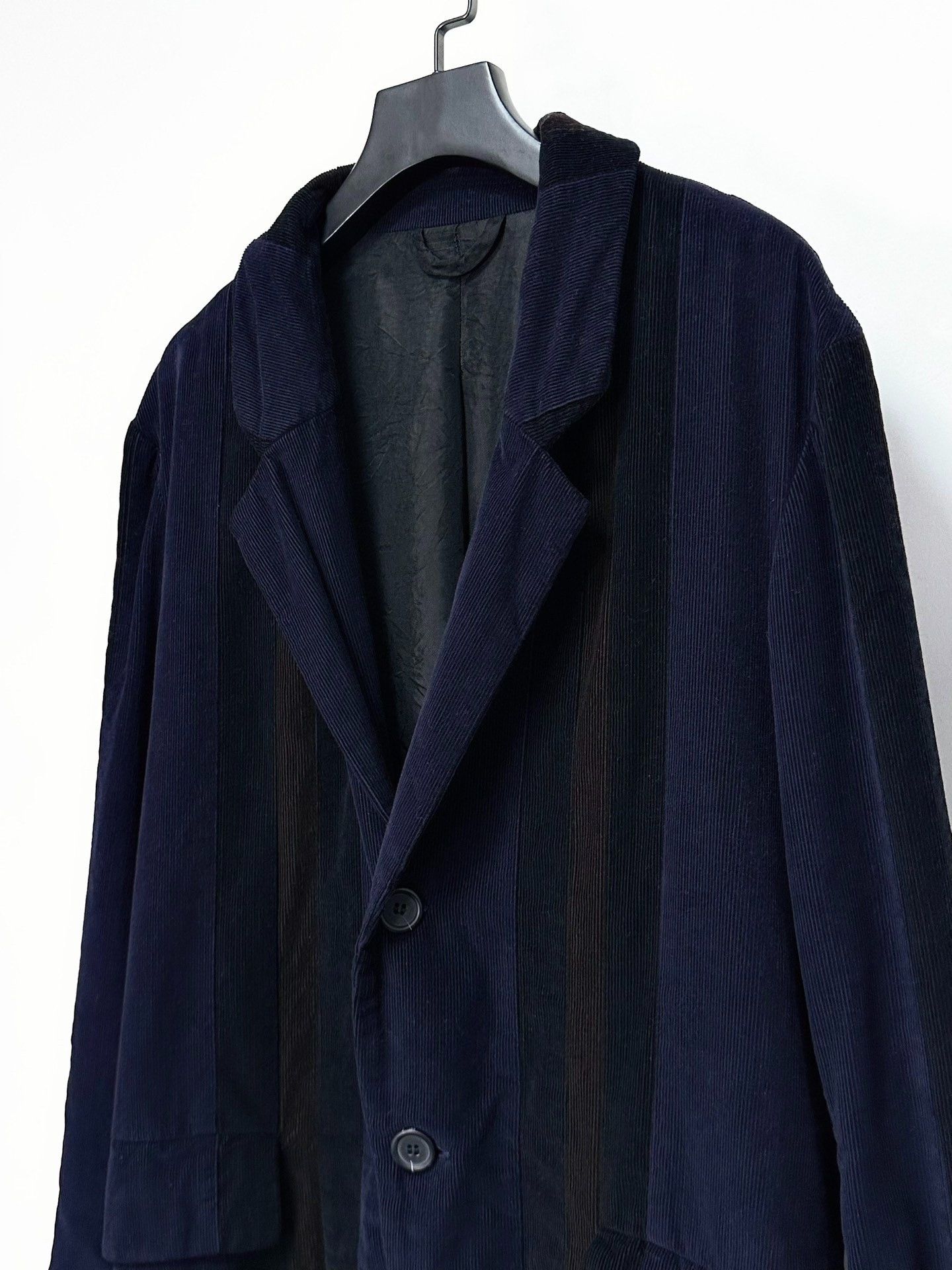 Casey Casey Casey Casey Colorblock Stripe Corduroy Coat Size US XS / EU 42 / 0 - 4 Thumbnail
