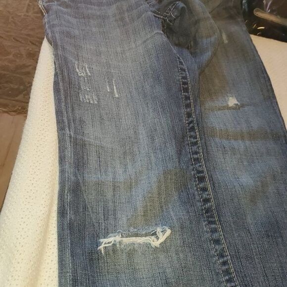 BKE BKE Denim Distressed Blue Sz 26x31.5 Jeans with Pockets Size US 26 / EU 42 - 6 Thumbnail