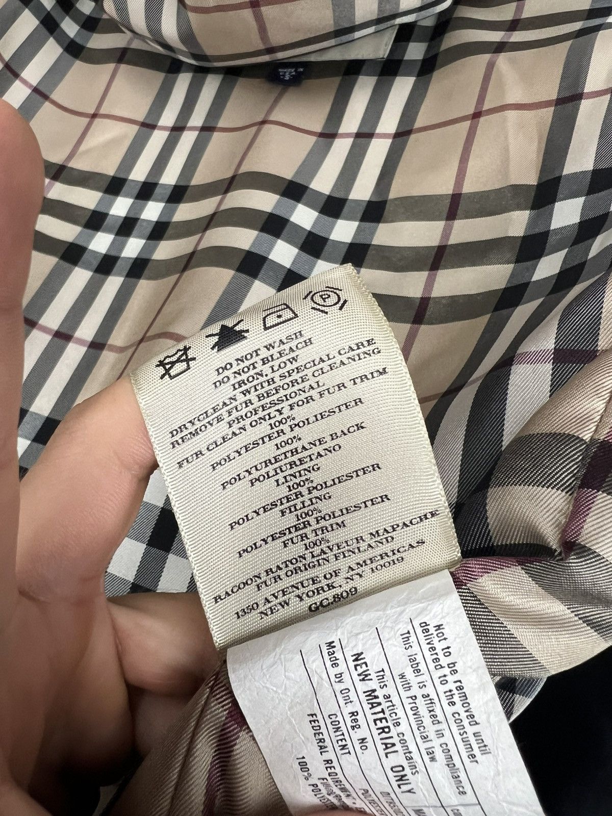Burberry Burberry Nova Check Women’s Brown Parka Jacket Size S Size S / US 4 / IT 40 - 20 Thumbnail