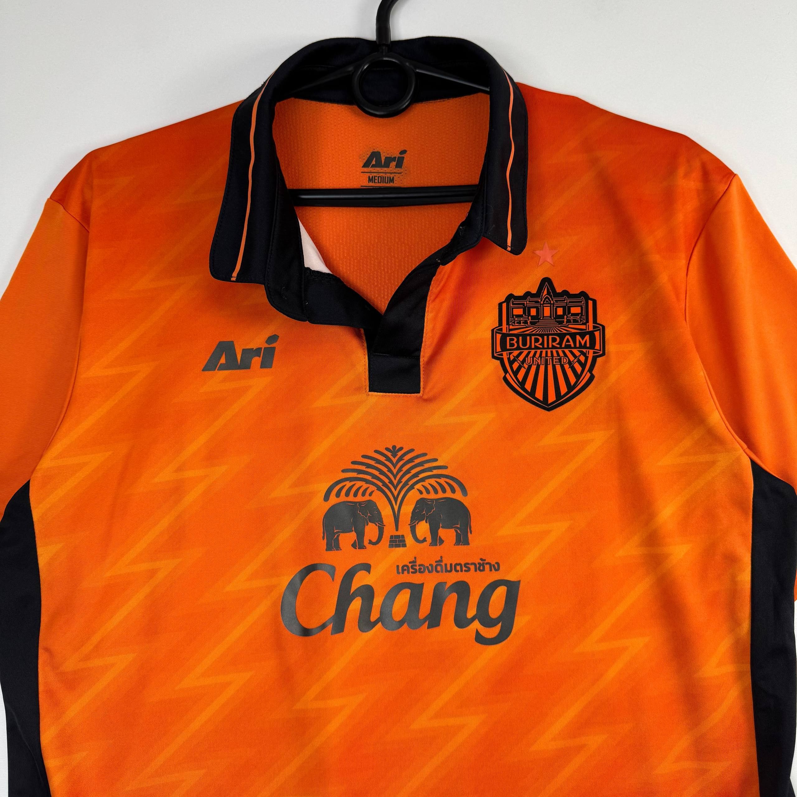 Other Buriram United FC Away Football Shirt Orange Black Ari M Size US M / EU 48-50 / 2 - 2 Thumbnail
