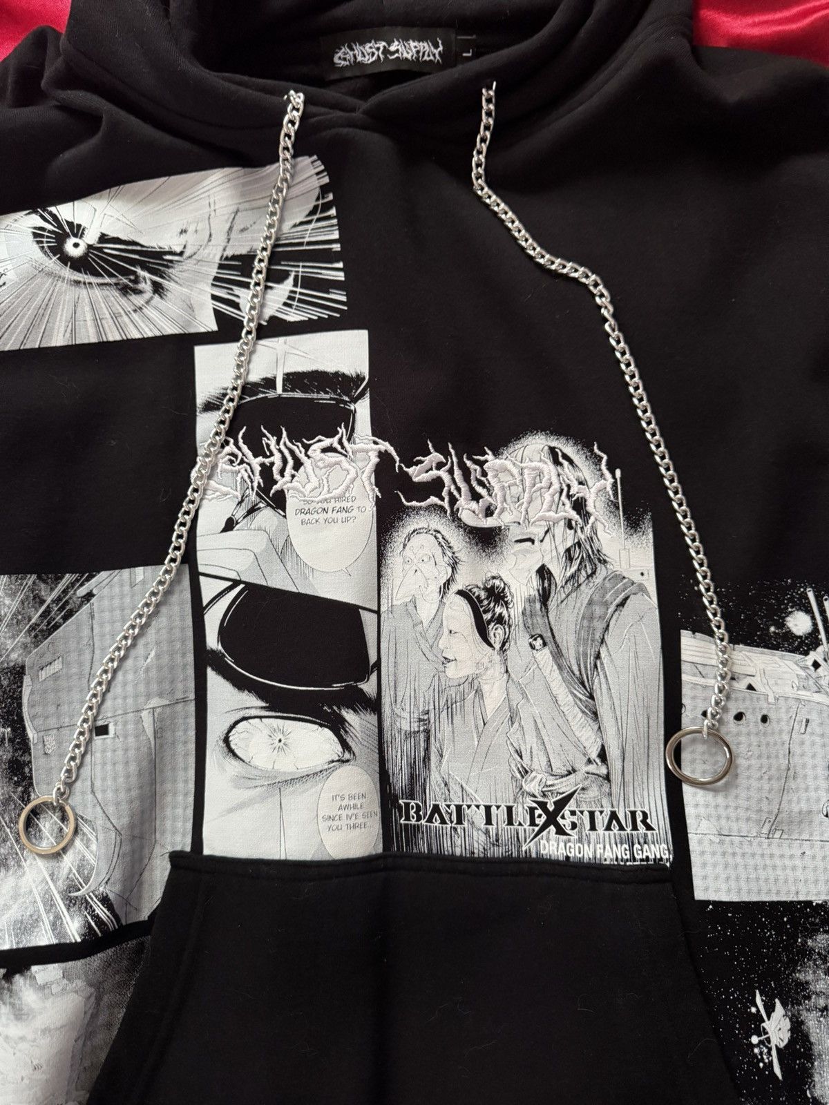 Ghost Supply Xavier Wulf x Ghost Supply Manga Hoodie Size US L / EU 52-54 / 3 - 3 Thumbnail